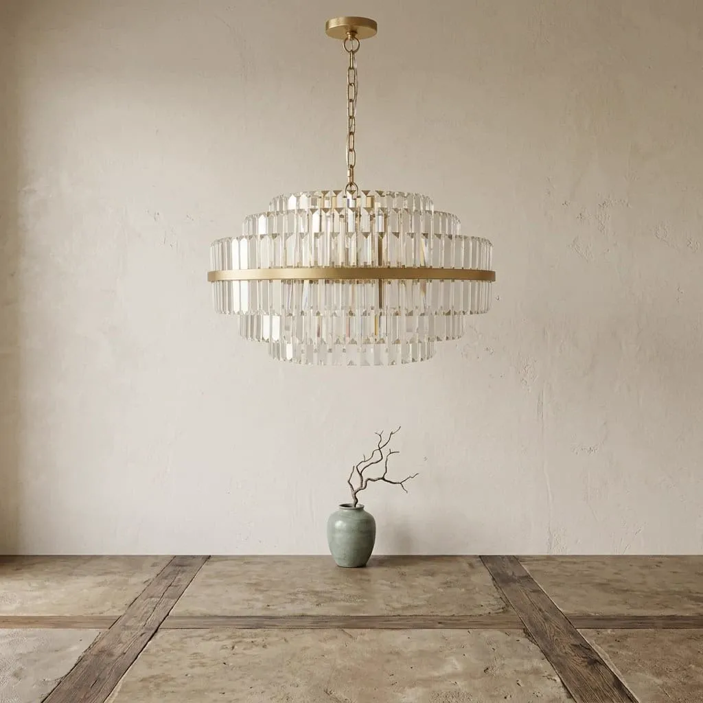 Hanglamp Desire brushed gold large - Richmond Interiors