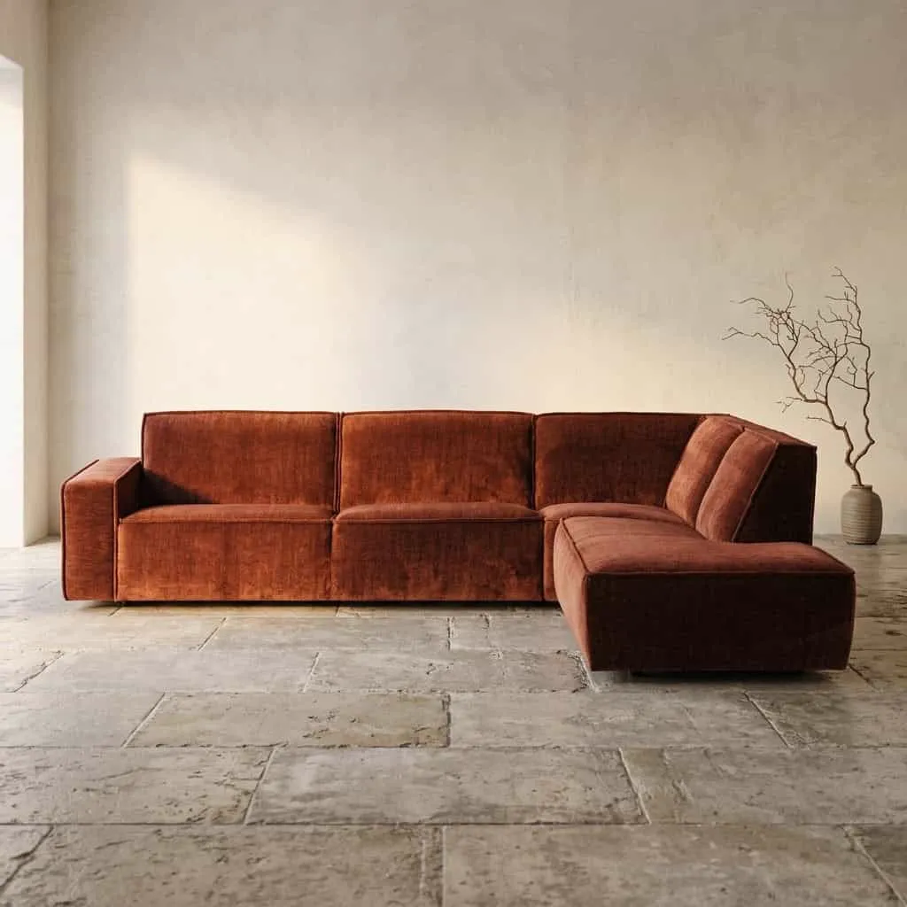 Ecksofa Detroit Stoff Bergen