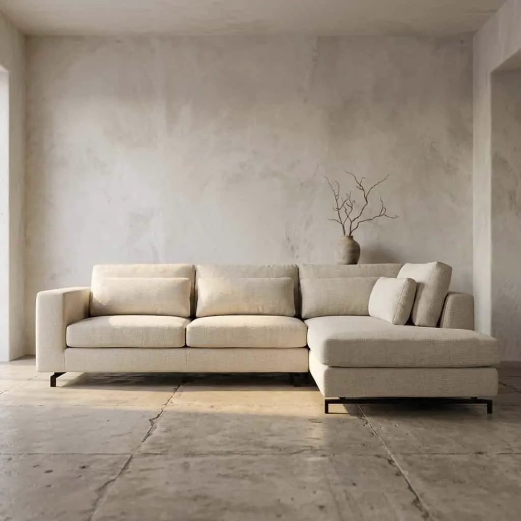 Iris Fusion Corner Sofa white