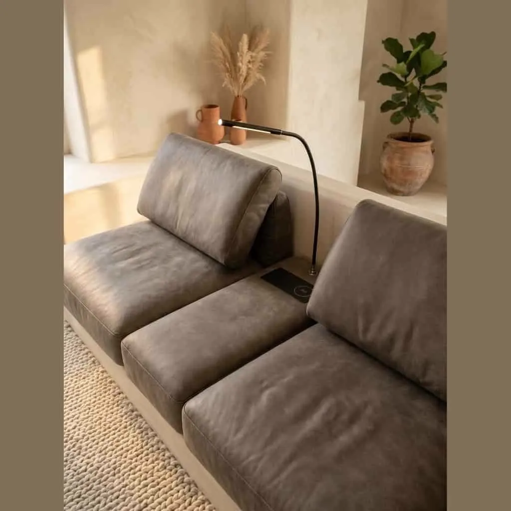 Hoekbank Libretta leder
