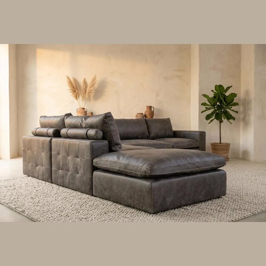 Ecksofa Ligne Capiton