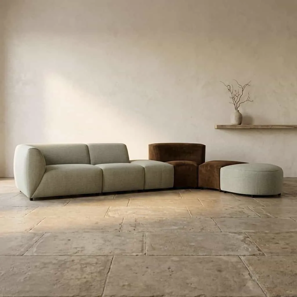 Picasso Corner Sofa White - Wildeboer & van der Weide