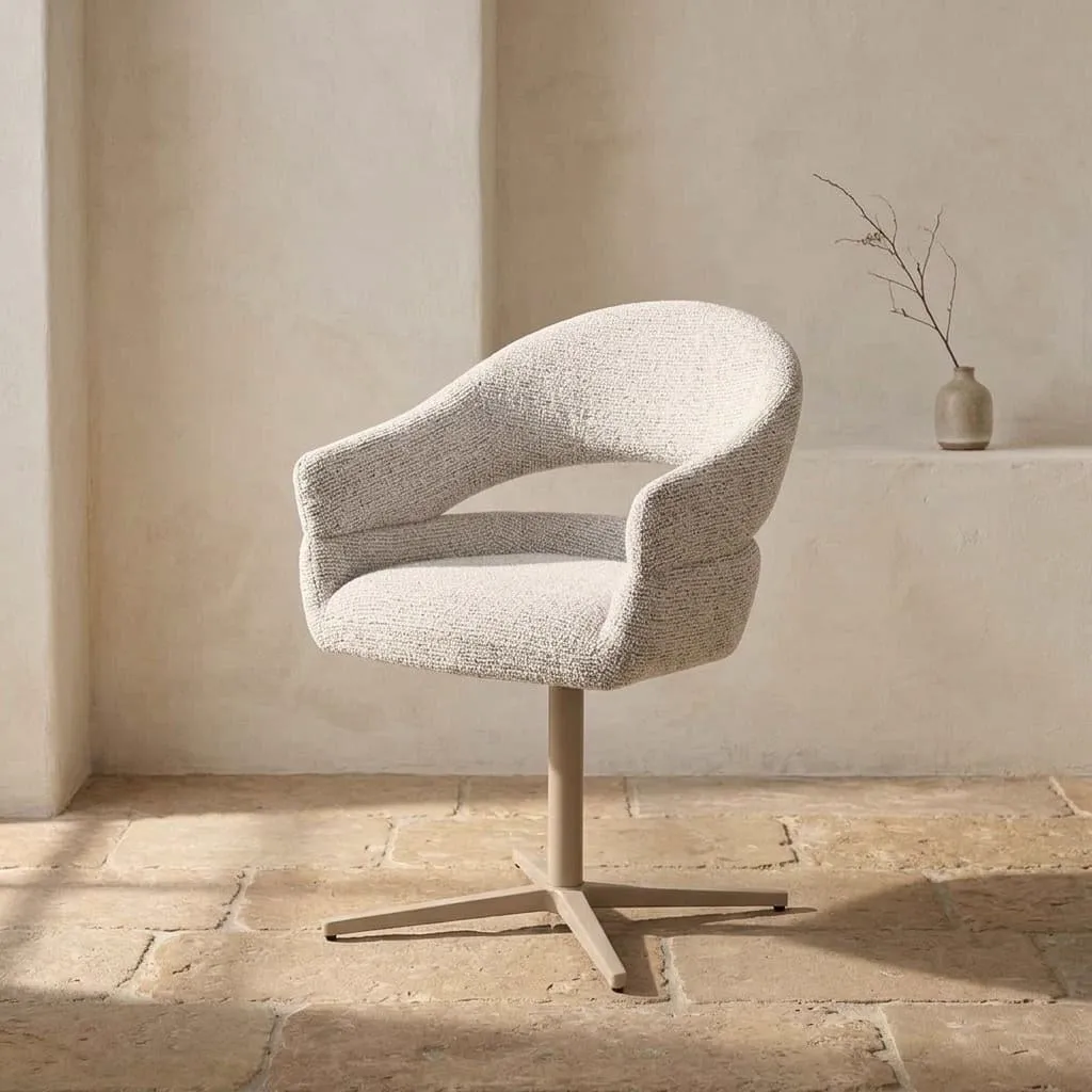 Dining Chair Jade Beige - Livingfurn