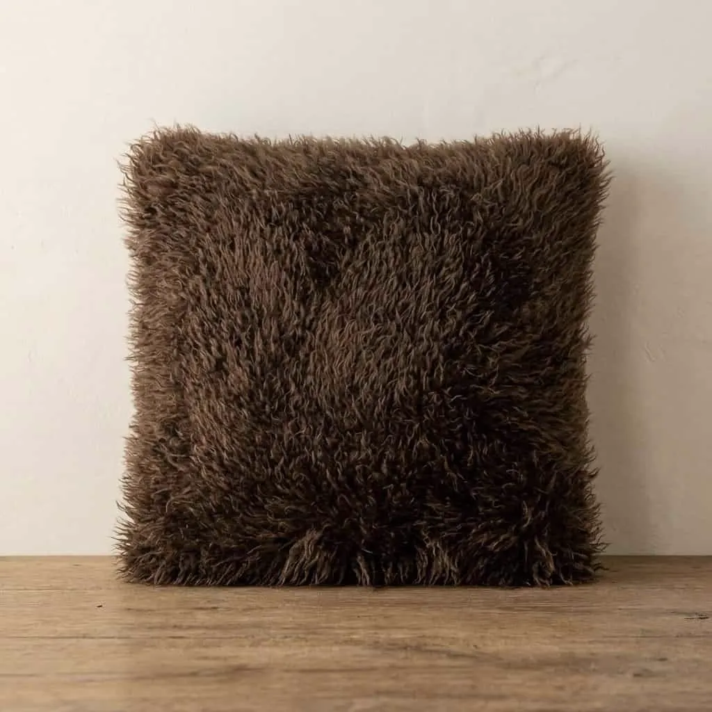 Kissen Doodly 50x50 cm - dunkelbraun - By-Boo