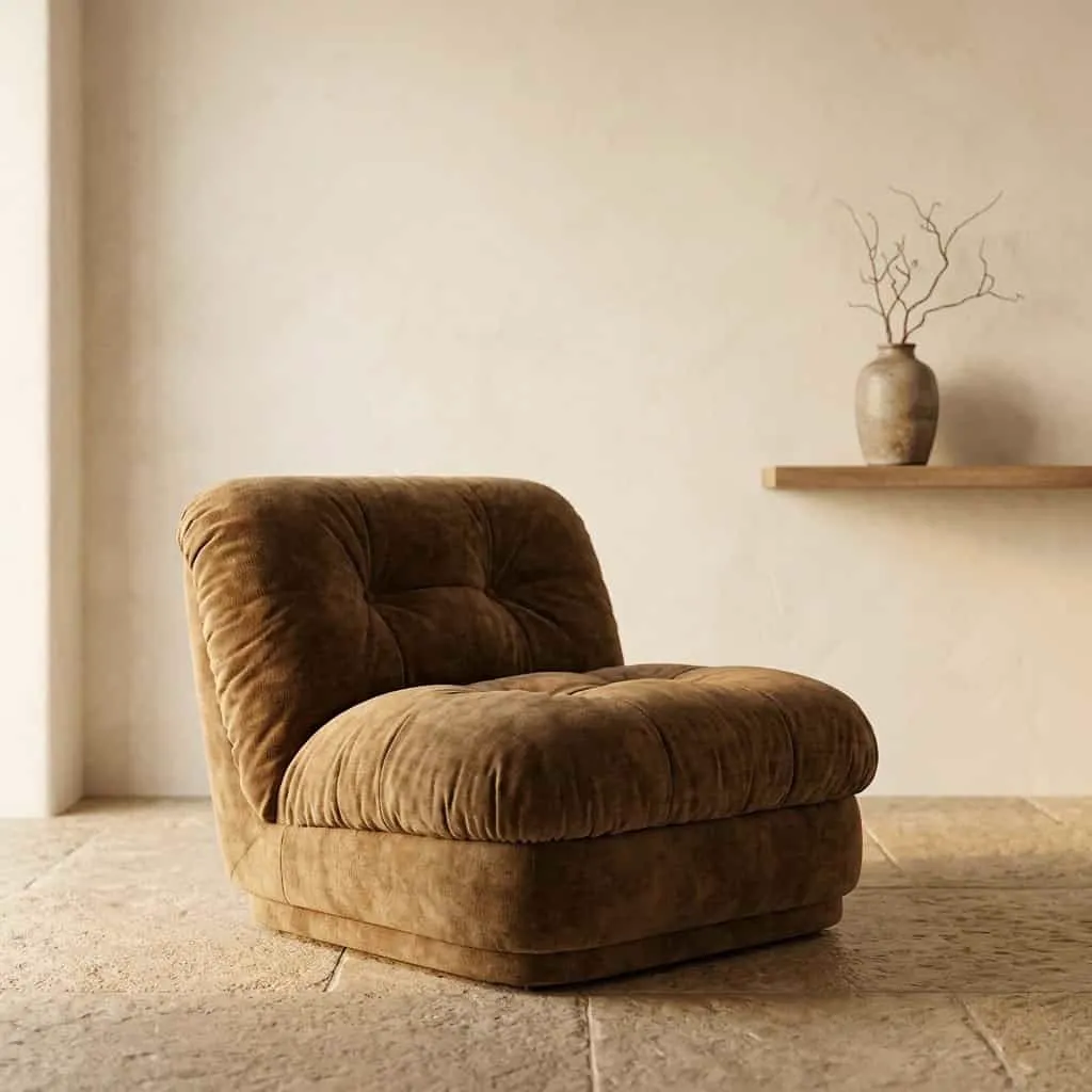 Lounge Chair Nook - Senf