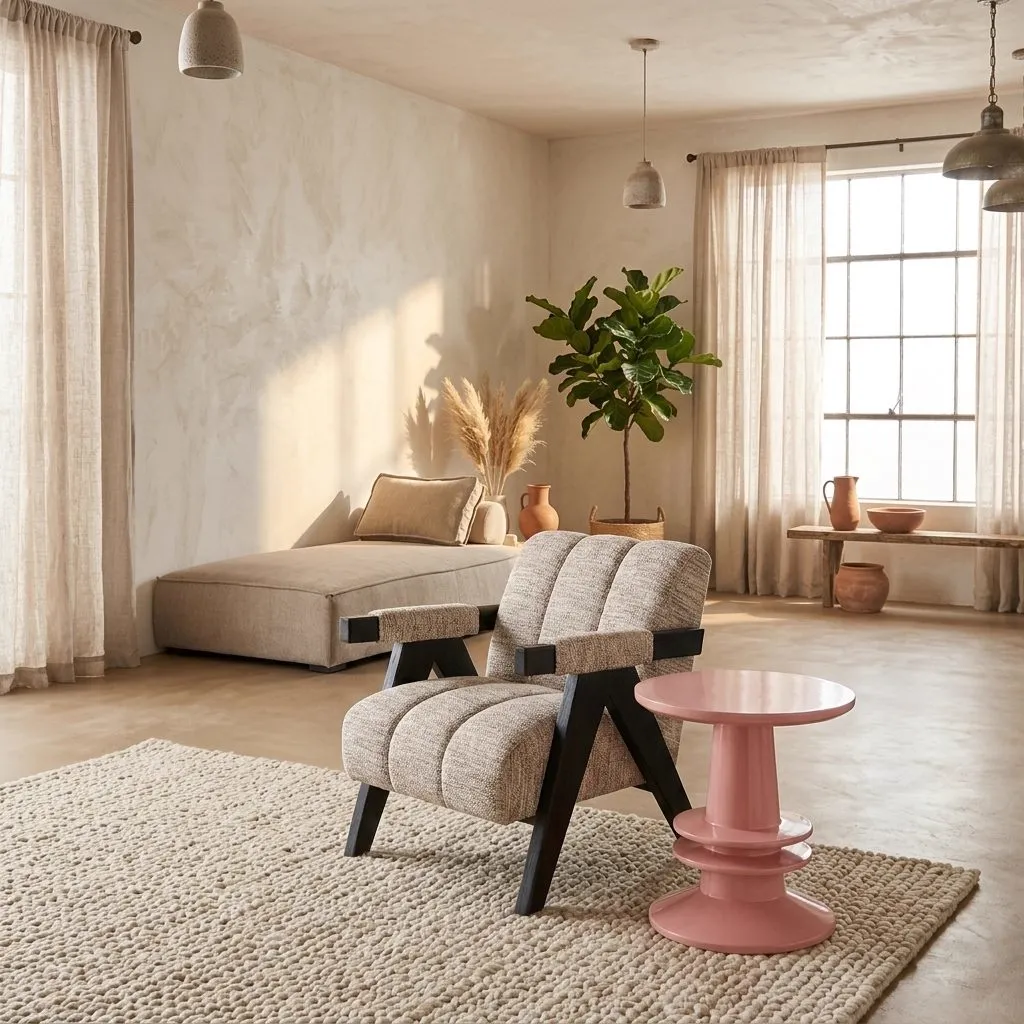 Lounge chair Clover trendy nature - Richmond Interiors