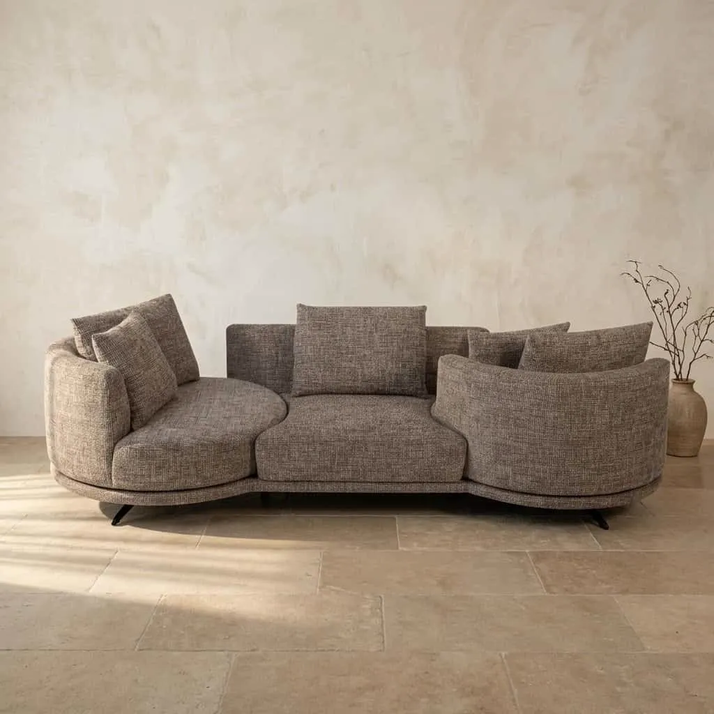Loungebank Twister 290cm - Zitform