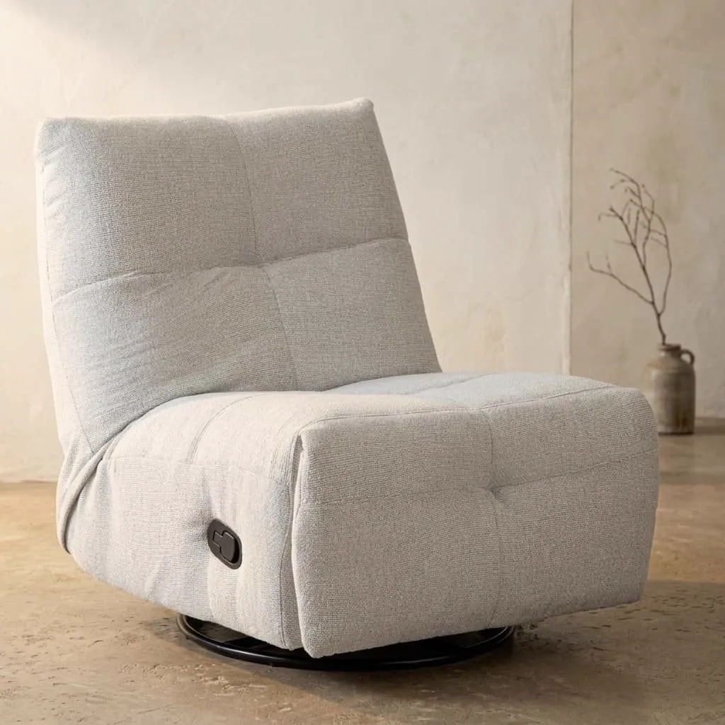Relax armchair Lazy | Light Grey - Starfurn