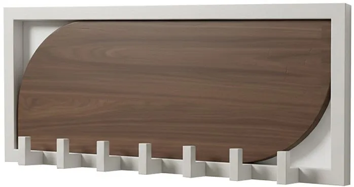 Santa Cruz 60 Coat Rack with 7 Hooks - MySons