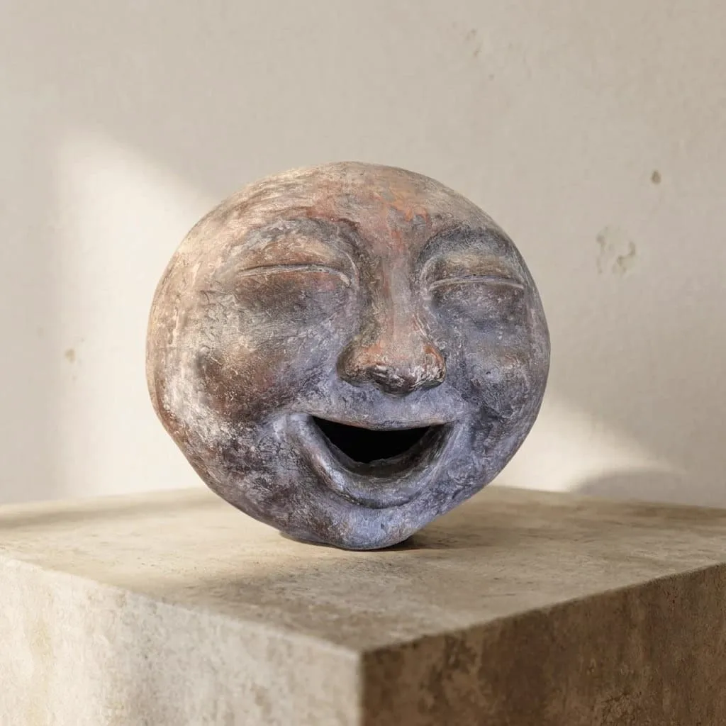 Smiling Head Moon Wagir Brown