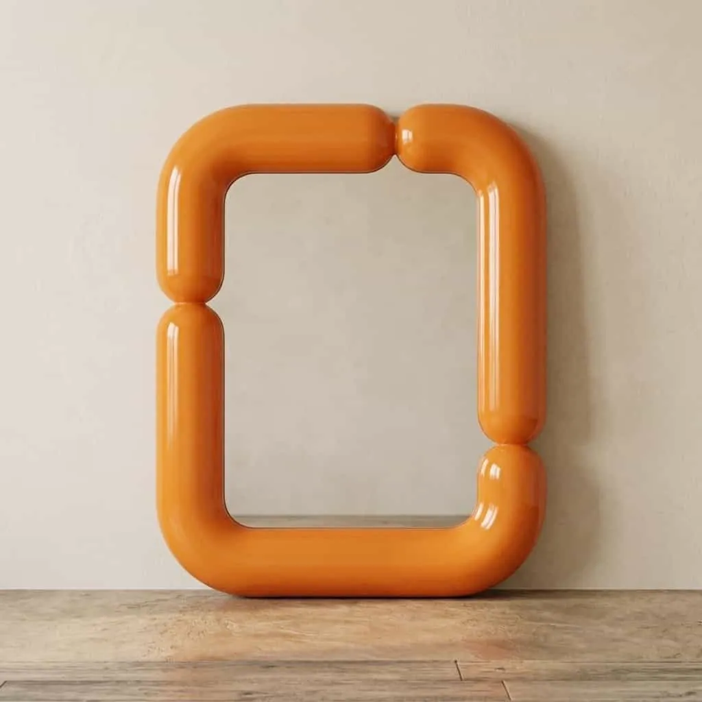 Ayla mirror orange - Richmond Interiors