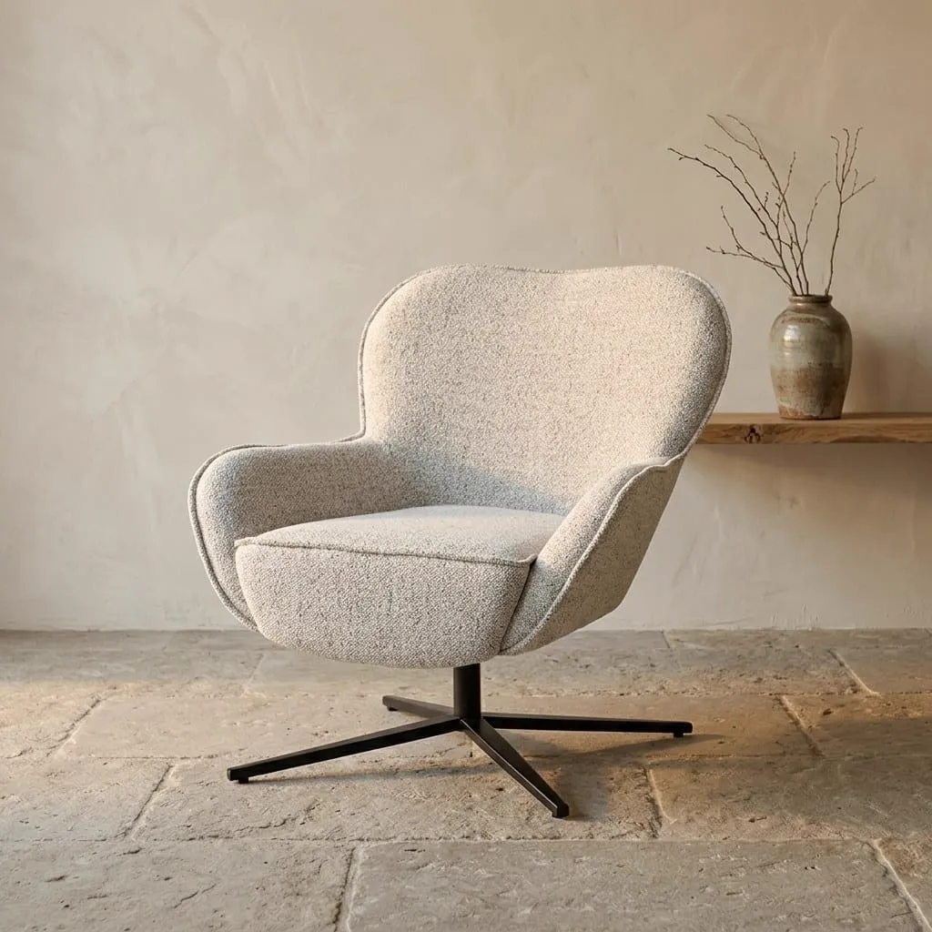 Sven Armchair Bisque Oasis - Livingfurn