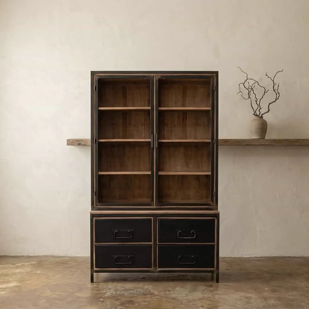 Vitrinenschrank Aramis 129 cm