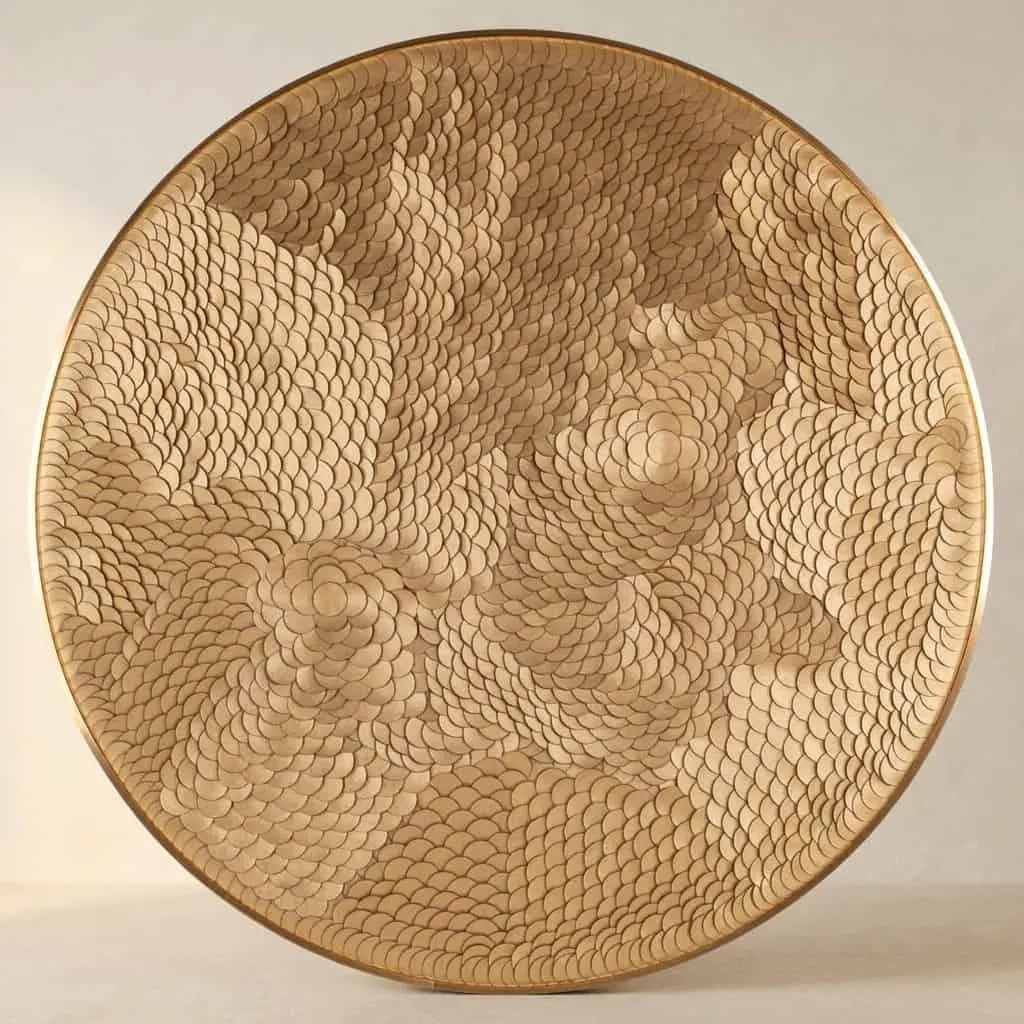 Wandkunst Bloom goud - Richmond Interiors