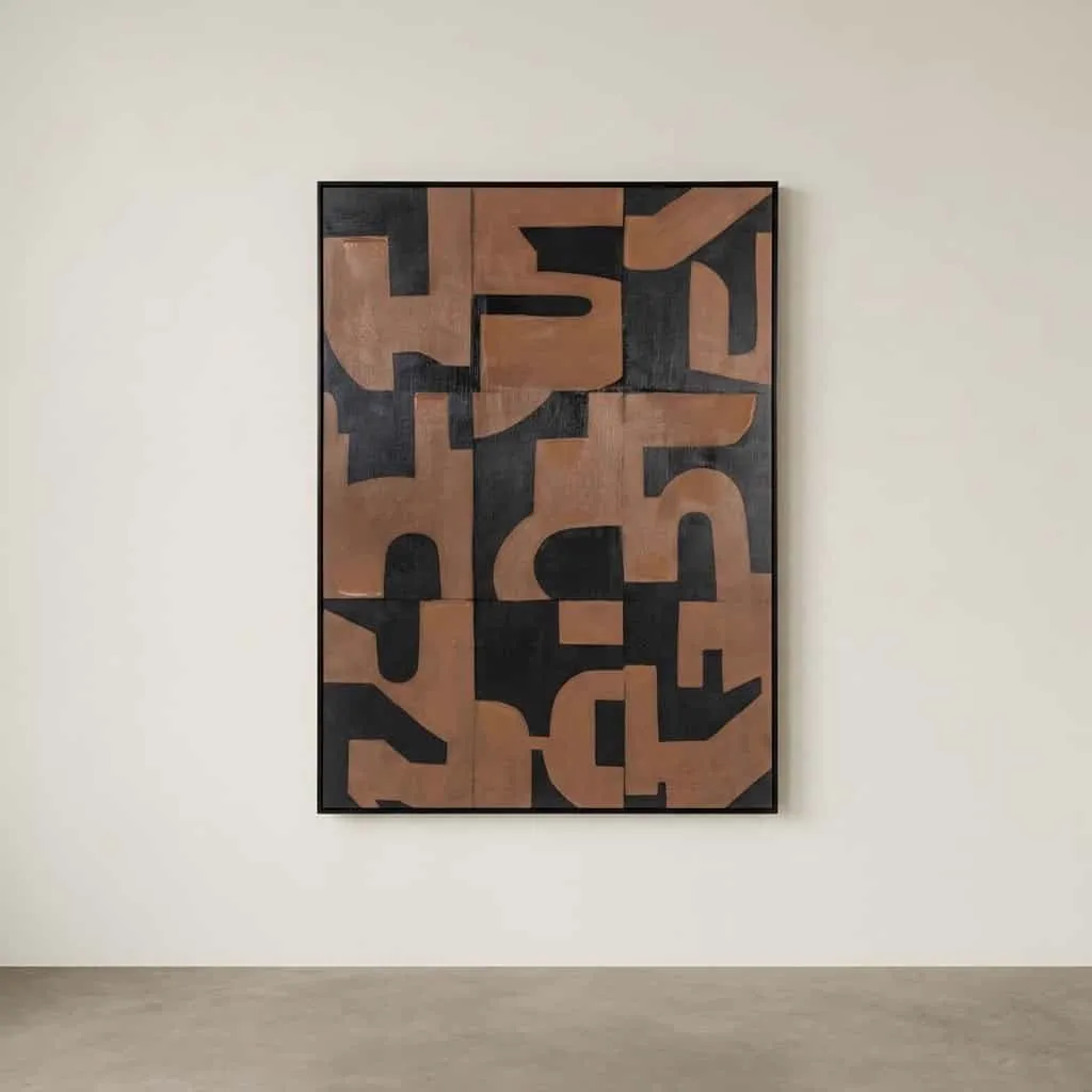 Wandkunst Cascade bruin - Richmond Interiors