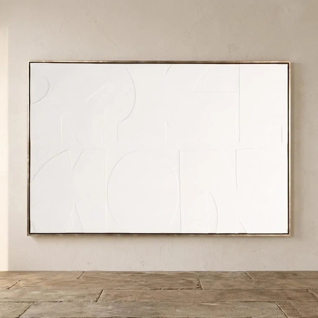 Decadence Wall Art white - Richmond Interiors