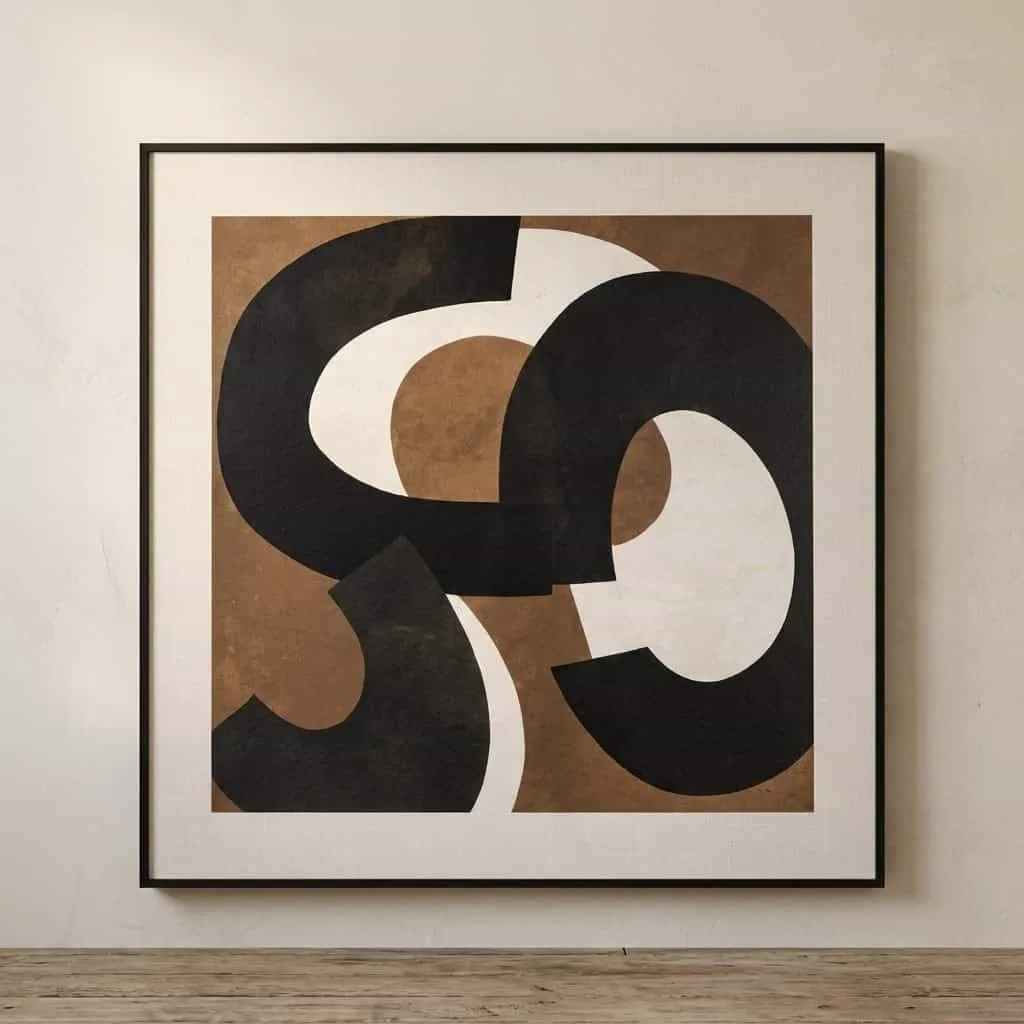 Wall art Euphoria Brown right - Richmond Interiors