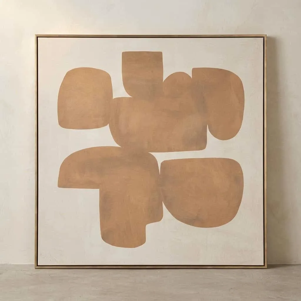 Wandkunst Odyssey gold links - Richmond Interiors