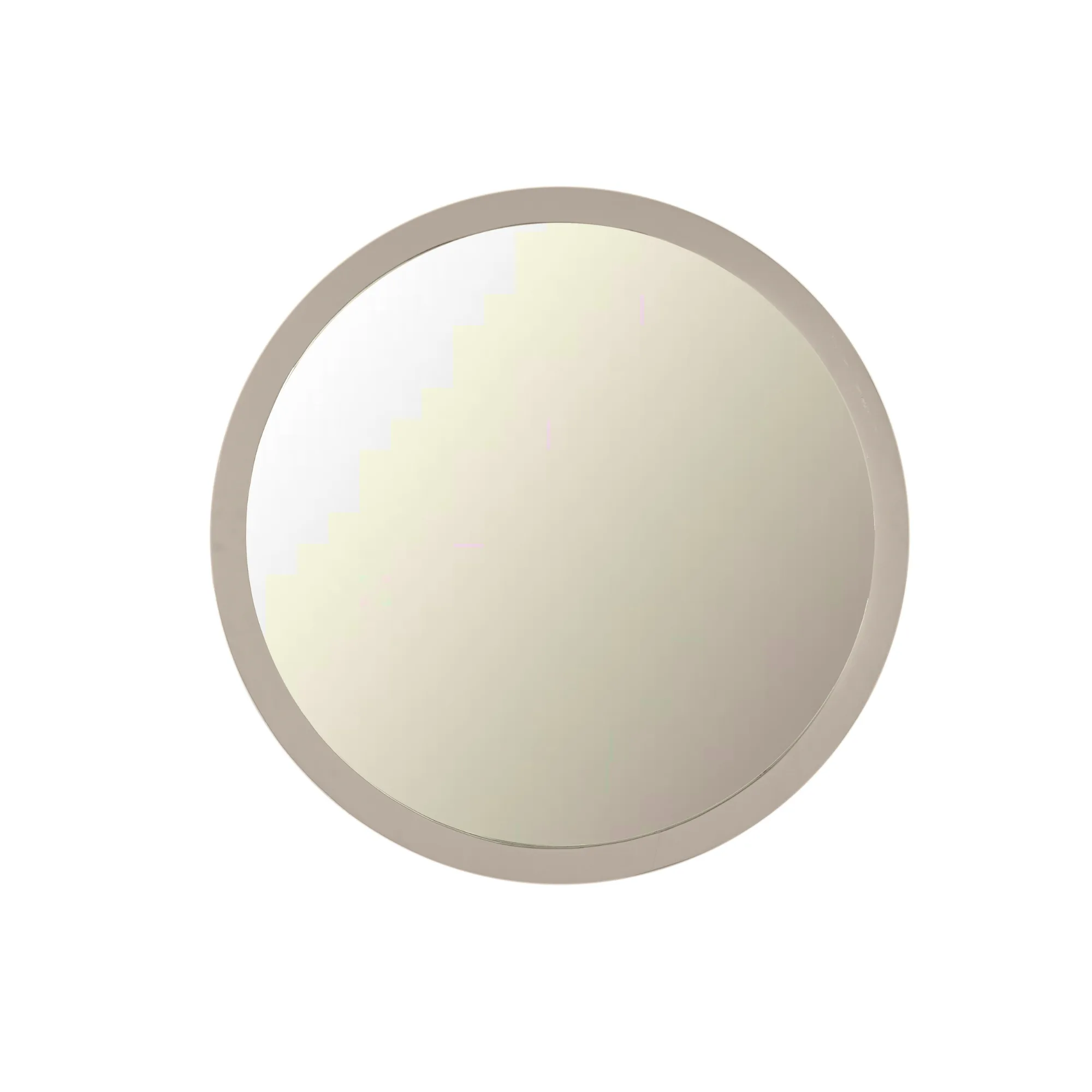 Round mirror Dide, mango wood with sand finish 40 cm - Starfurn