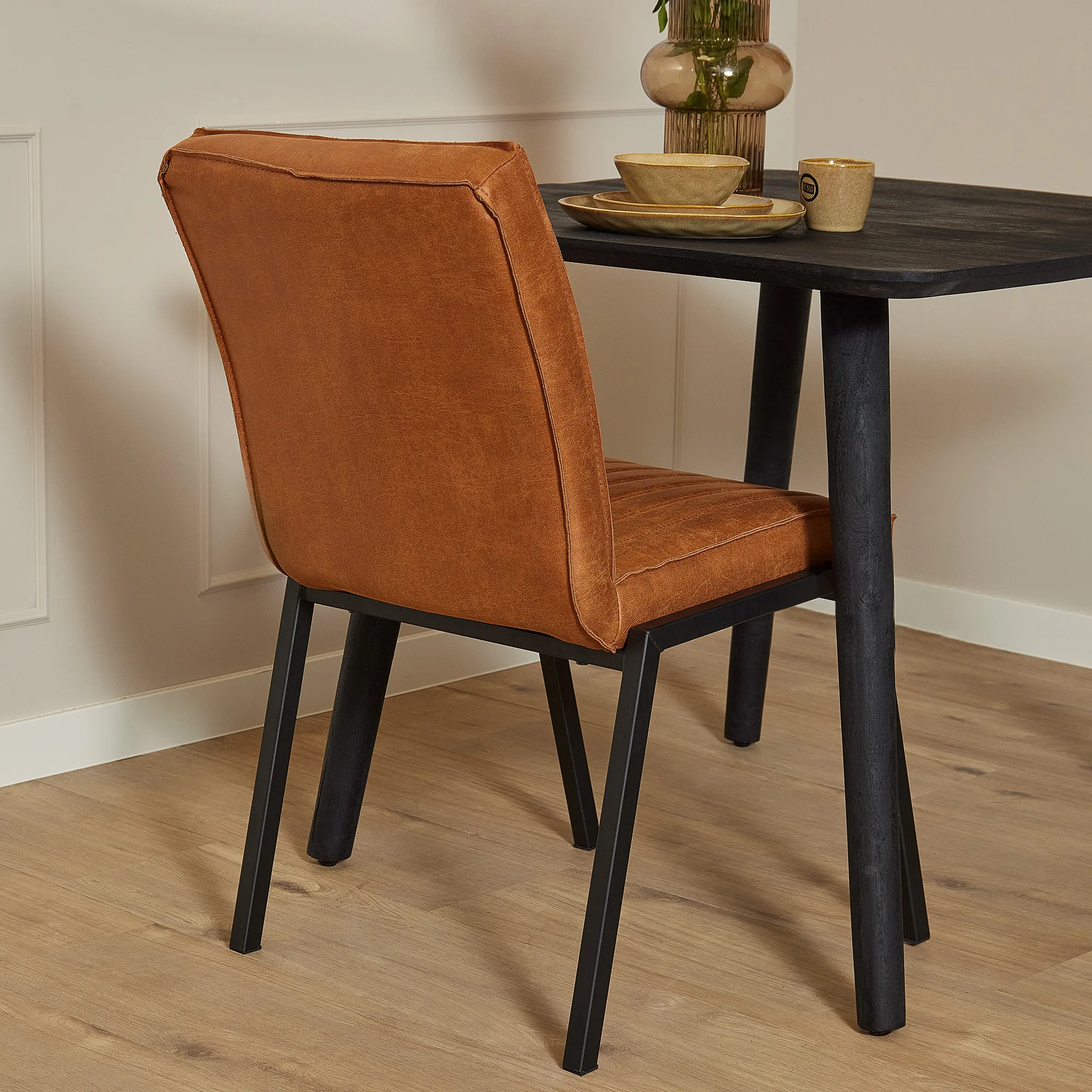 Eetkamerstoel Tivoli Cognac, set van 2 - Starfurn