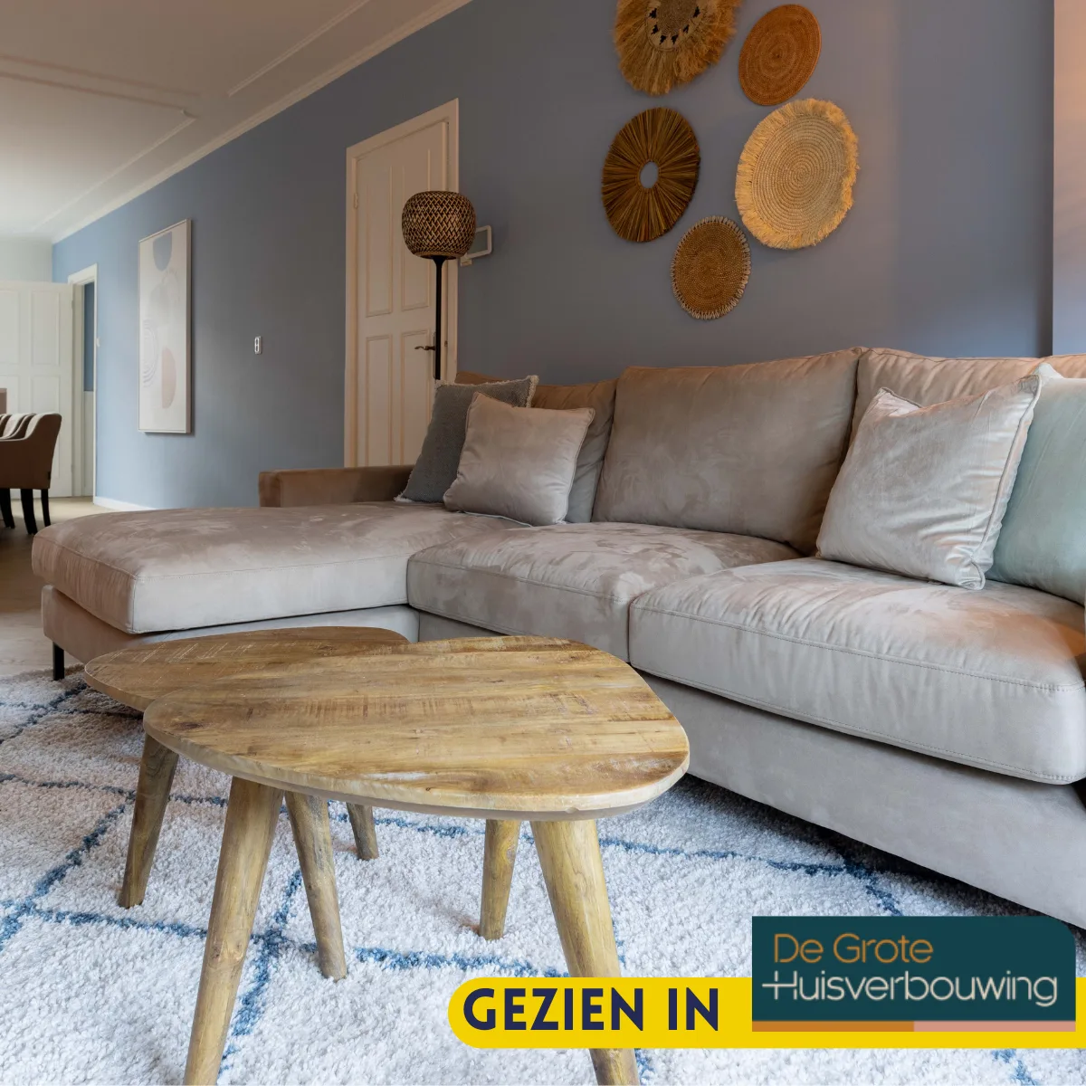 Salontafelset Omaha Mangohout, set van 2 - Starfurn