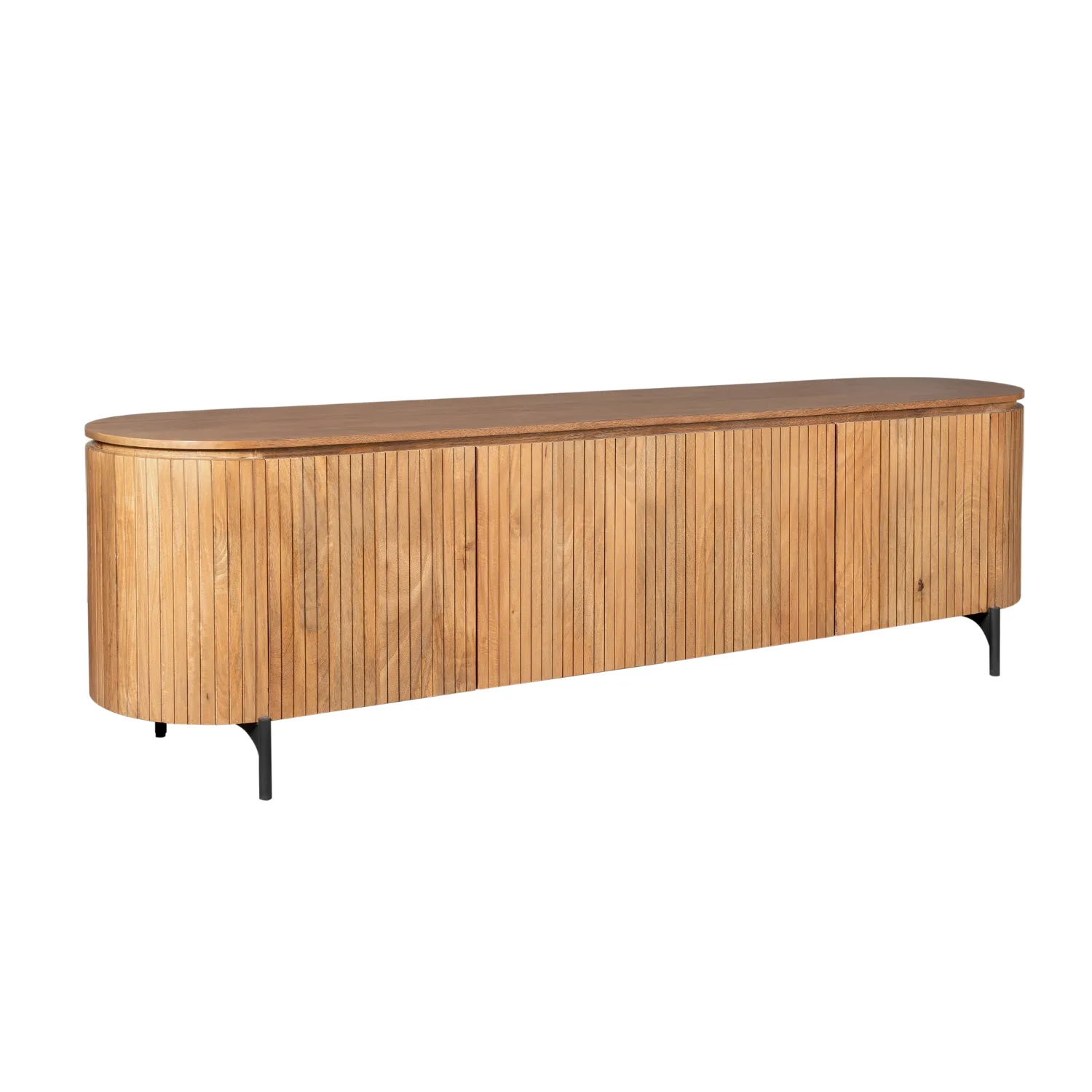 TV-meubel Solana mangohout naturel 210 cm - Starfurn
