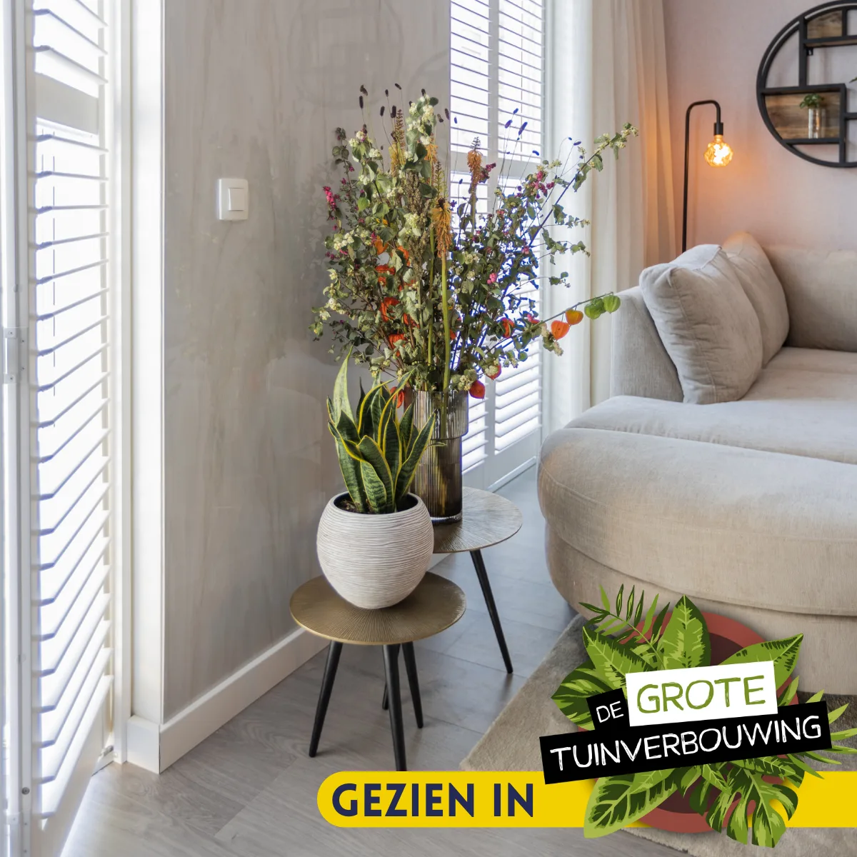 Bijzettafel set Ryas, Goud Aluminium (set van 3) - Starfurn