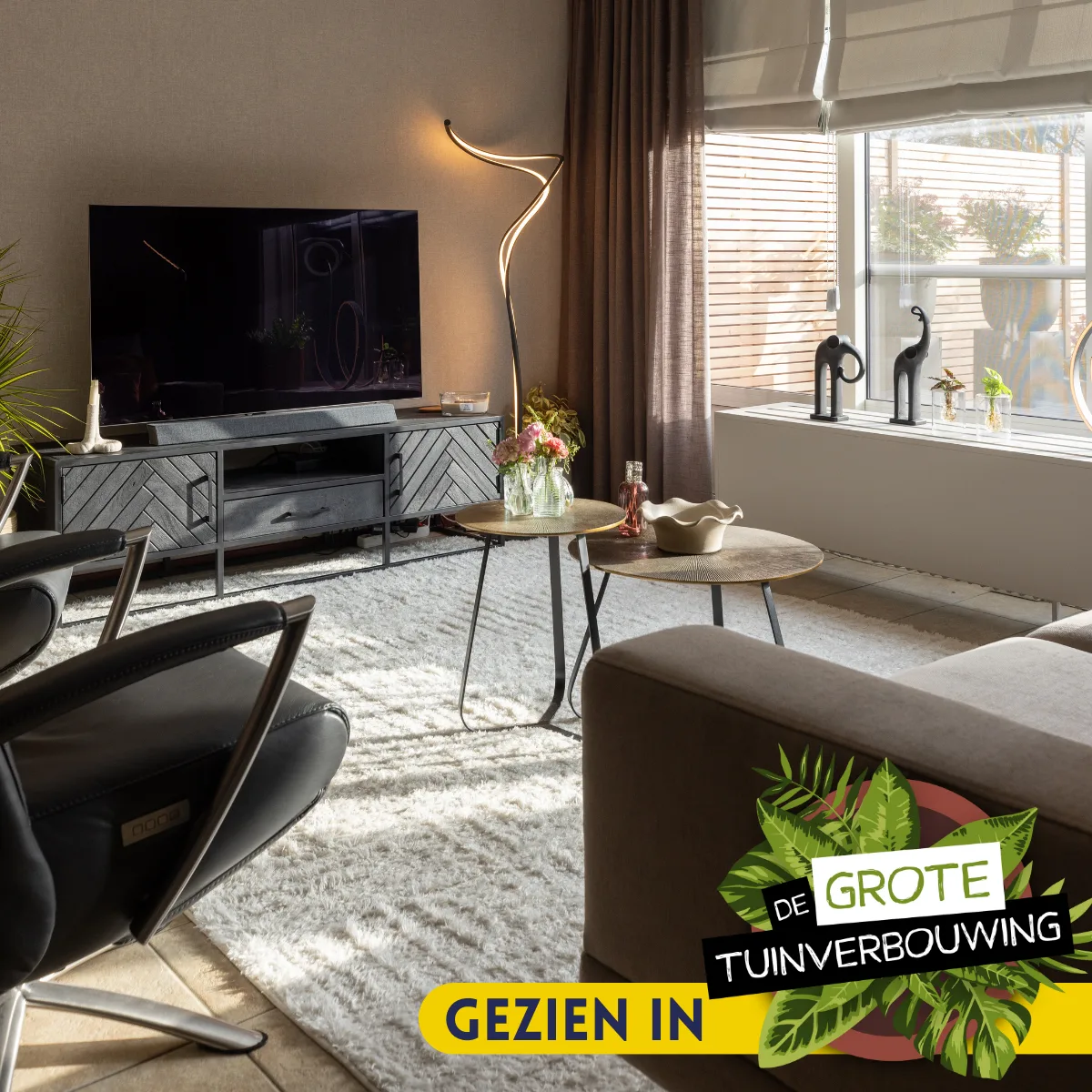 Runder Couchtisch Kate gold Aluminium 40 cm - Starfurn