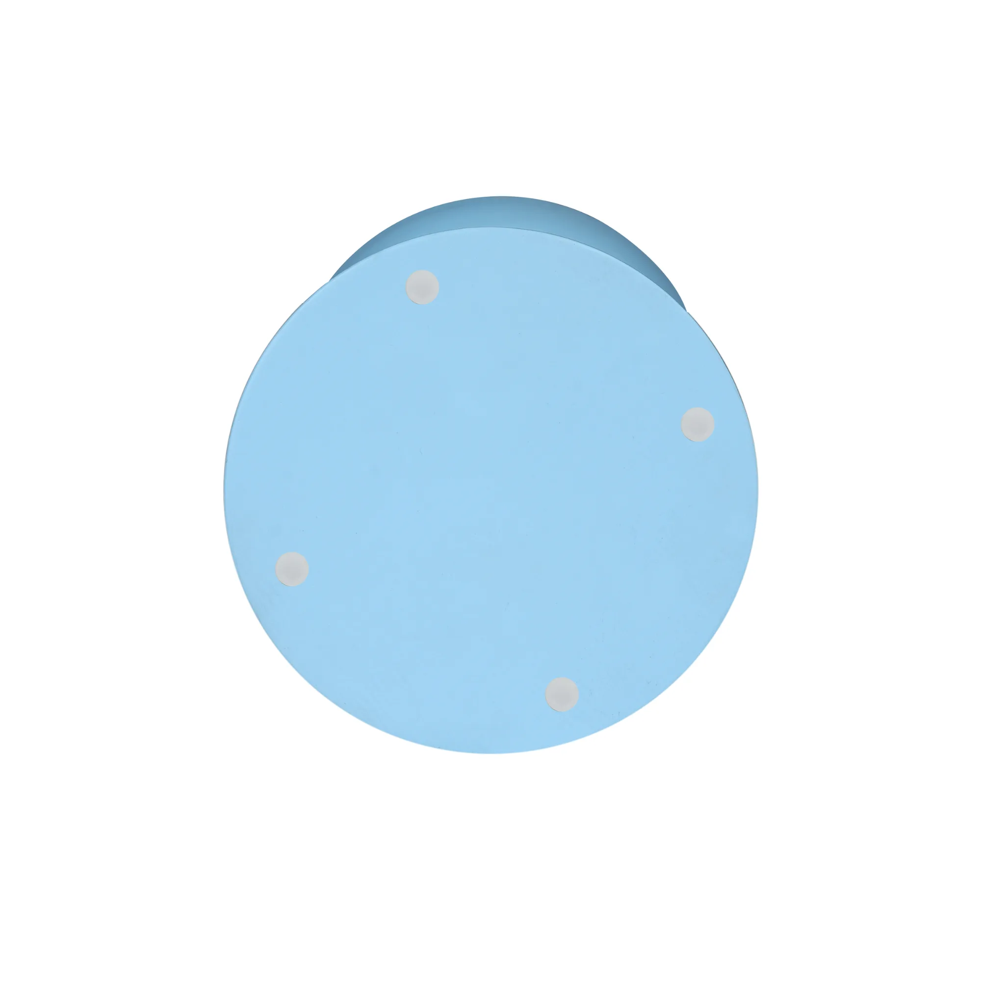 Bijzettafel Jon, Mangohout met Blauwe Finish - Starfurn