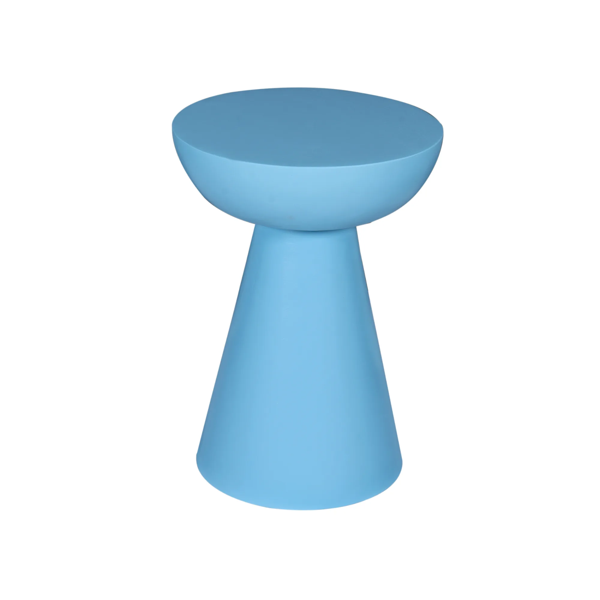 Bijzettafel Owen mangohout blauw - Starfurn