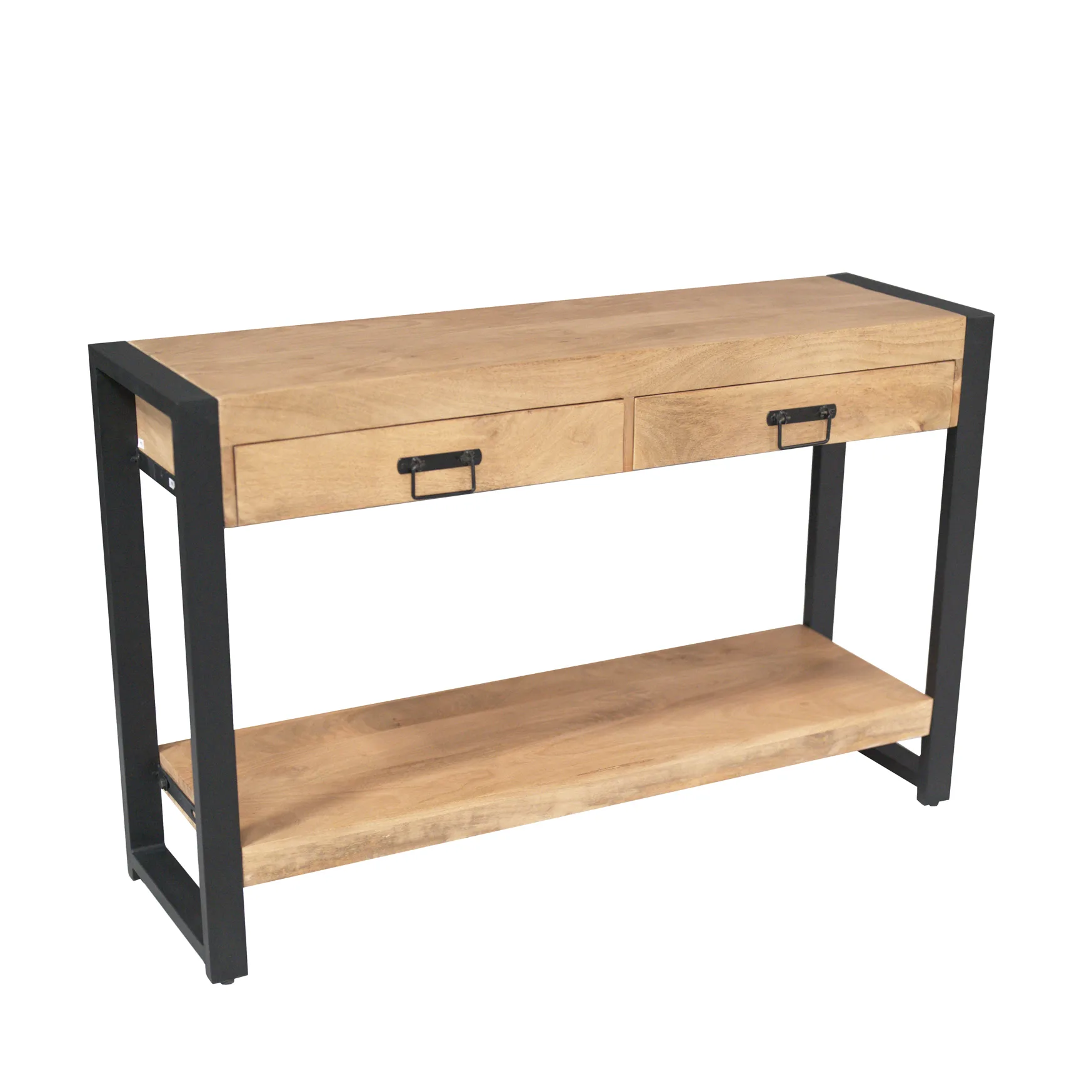 Beistelltisch Britt | 120 cm (Mangoholz, Natur) - Starfurn