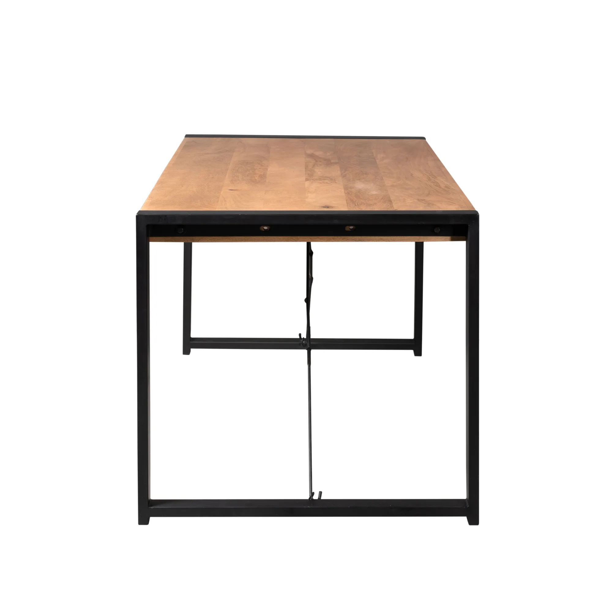 Rechthoekige eettafel Boaz mangohout naturel 180 cm - Starfurn