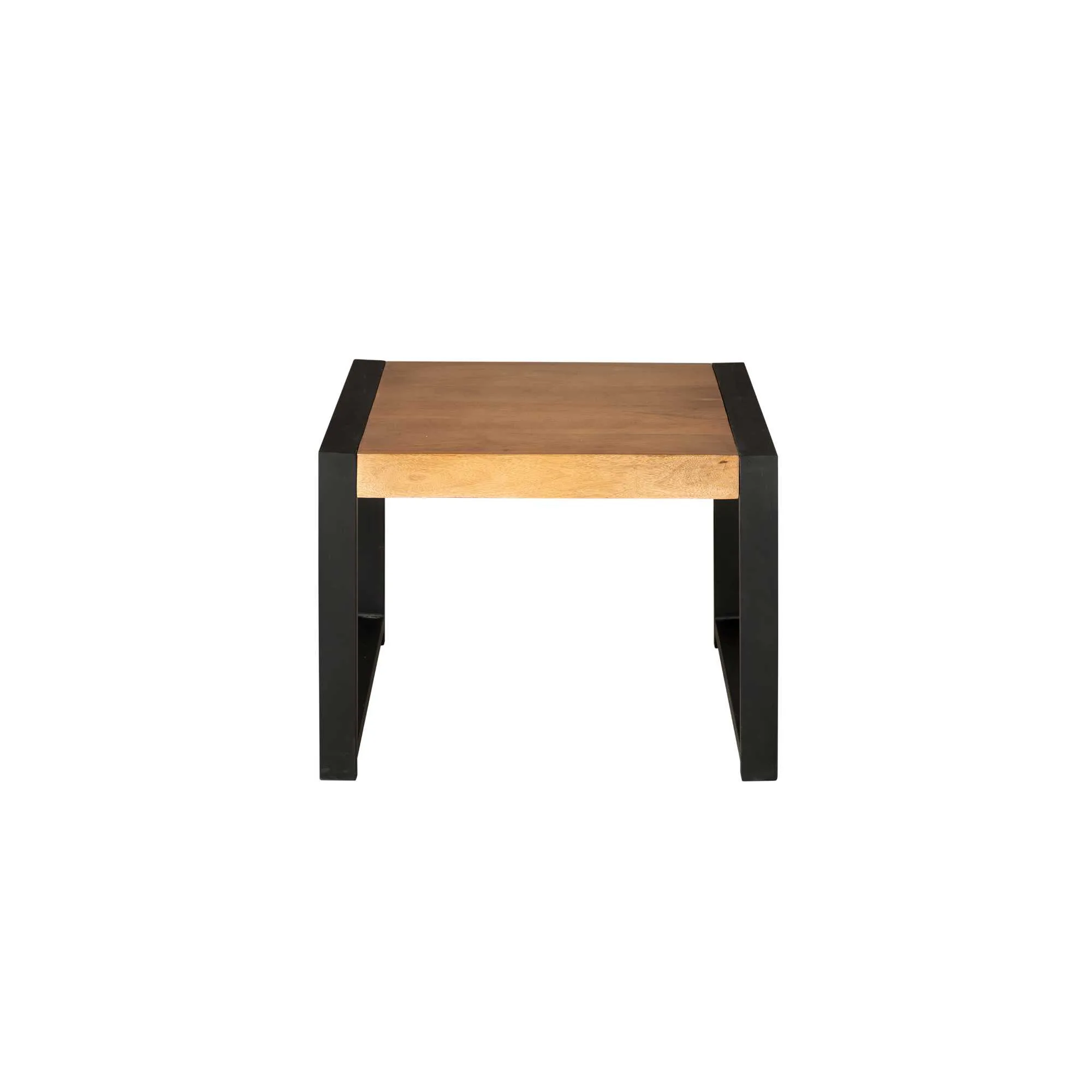 Bijzettafel Boaz mangohout naturel 60 cm - Starfurn