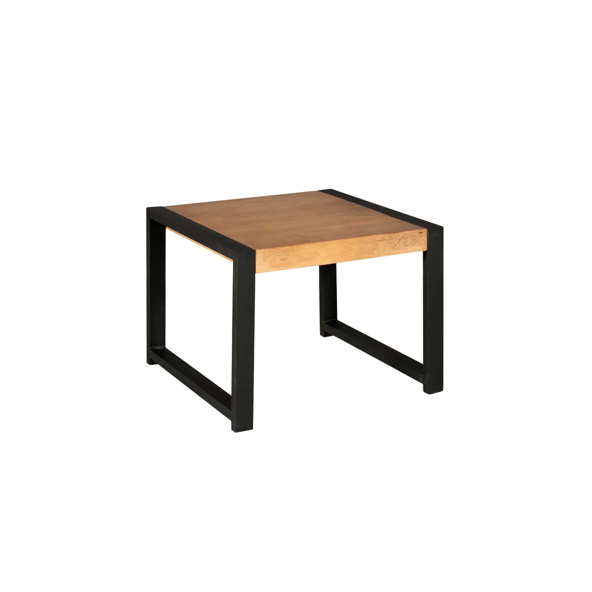 Bijzettafel Boaz mangohout naturel 60 cm - Starfurn