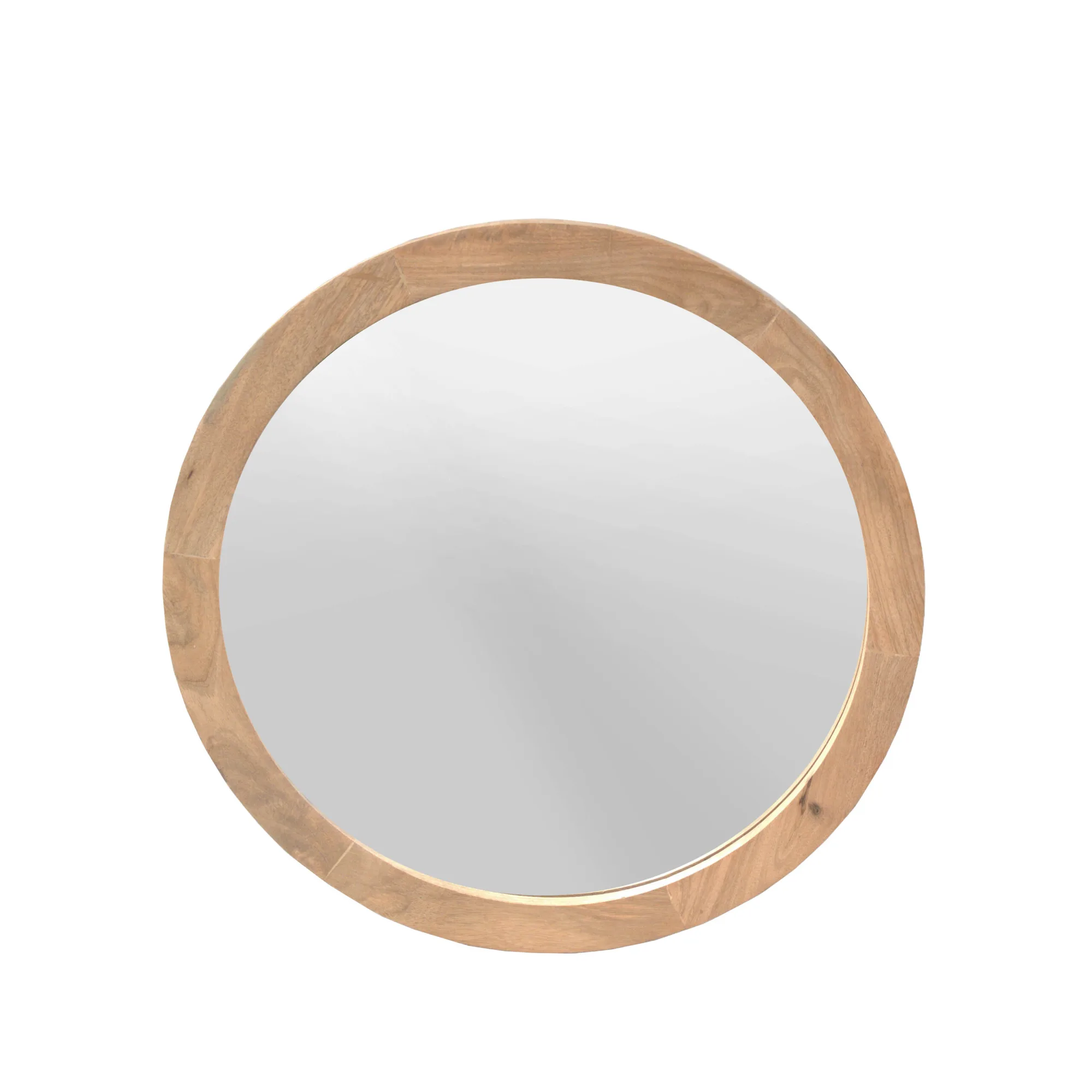Ronde salontafel mangohout naturel 60 cm - Starfurn