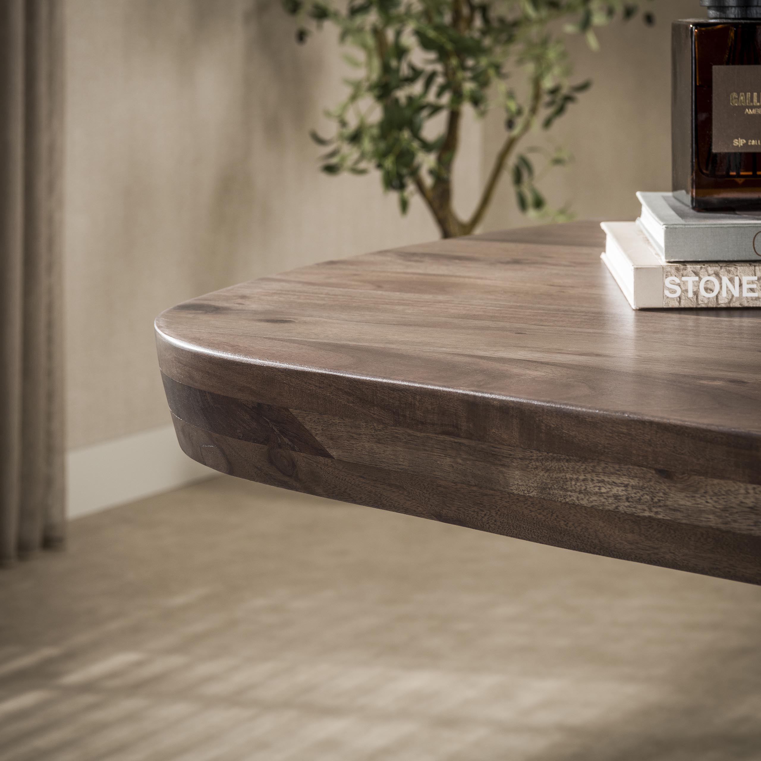 Eettafel Arcadia deens ovaal 240cm / Massief acacia bruin - Zijlstra