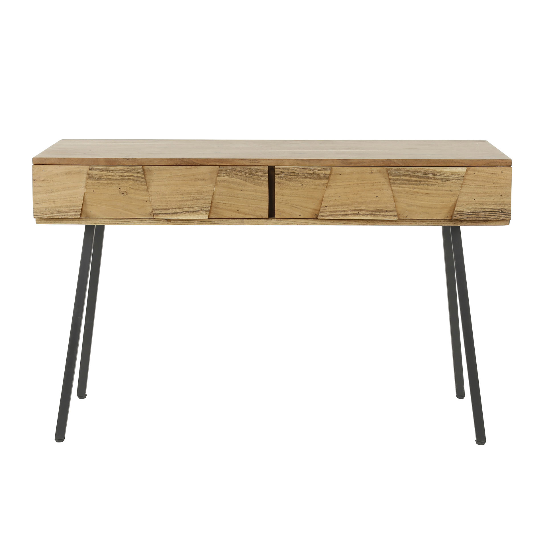 hal-/kaptafel Demn 2 lades / Massief acacia - Zijlstra