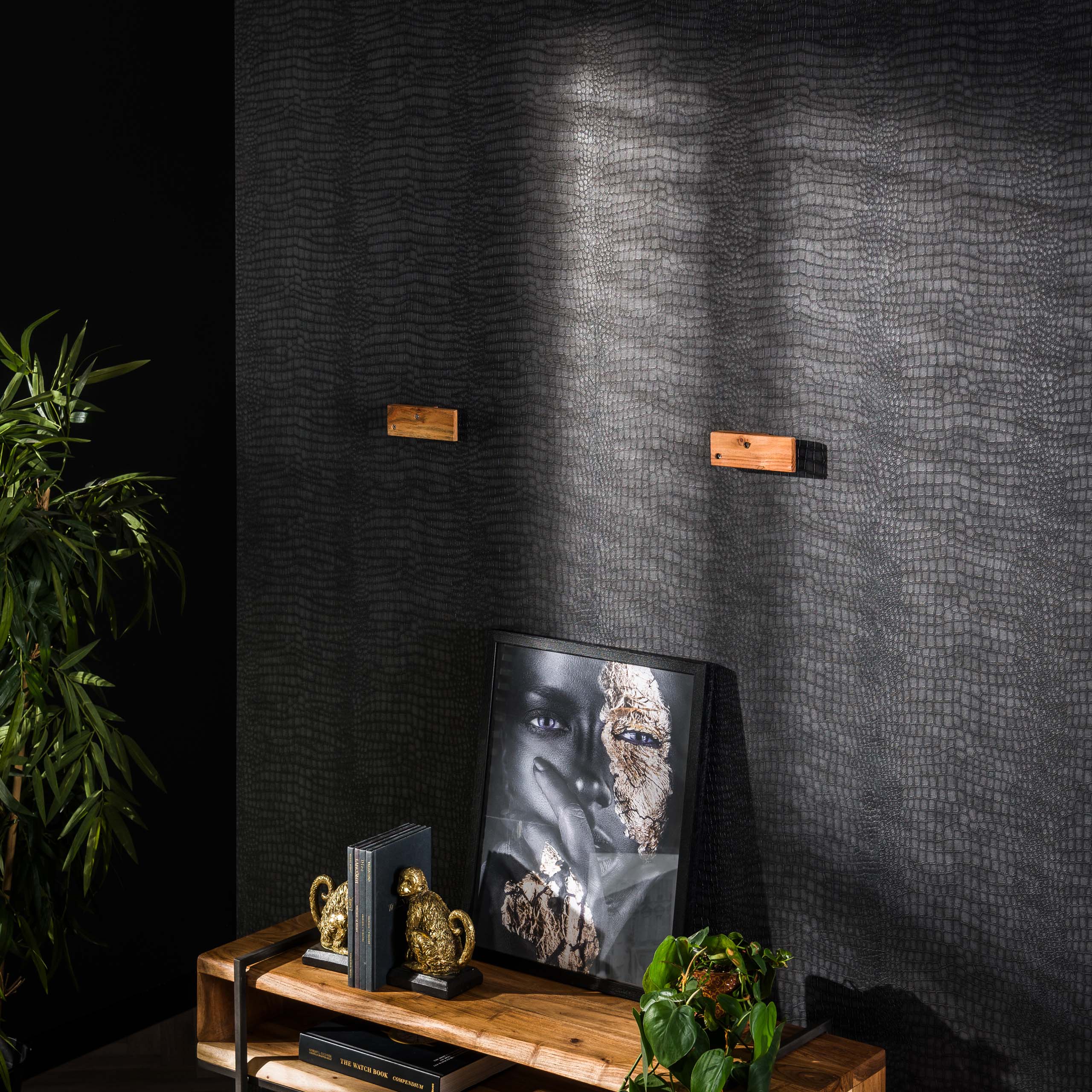 Wandplank Tree 100cm / Massief acacia - Zijlstra