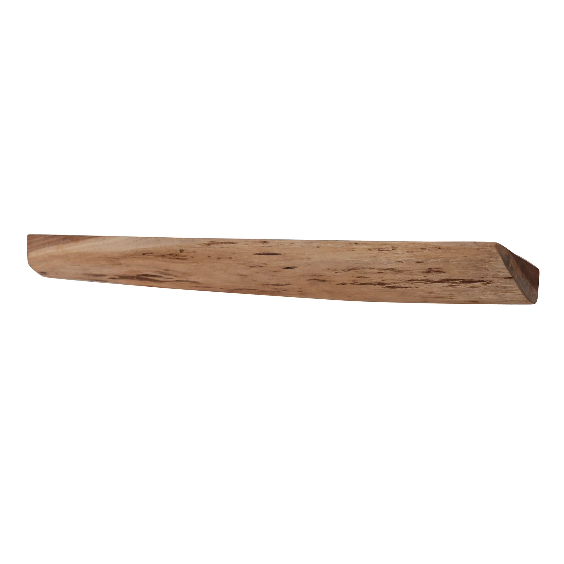 Wandregal Edge 60cm (3er-Set) aus massivem Akazienholz (Massiv acacia) - Emmo Design