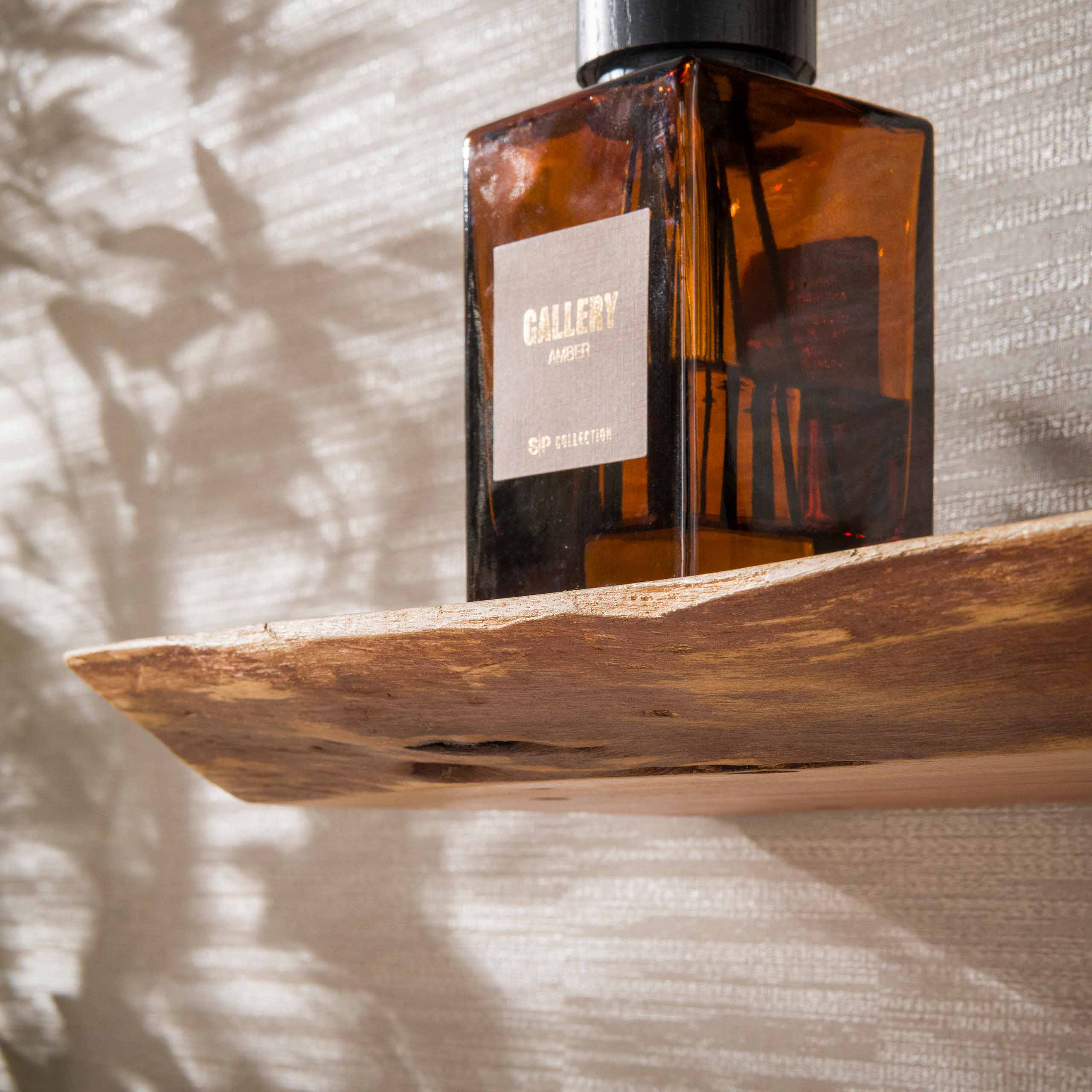 Wall Shelf Edge 60cm / Solid acacia - Zijlstra