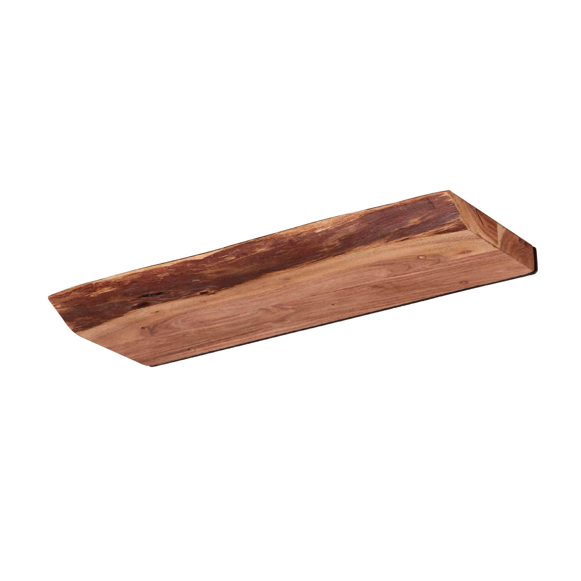 Wandboard Edge 60cm aus massivem Akazienholz (Massiv acacia) - Emmo Design