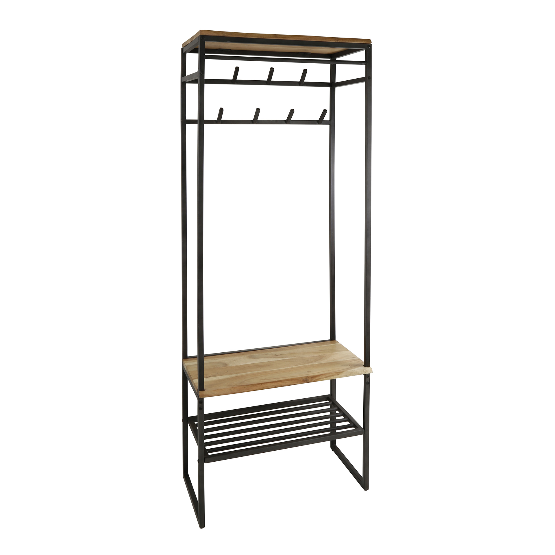 Mueble recibidor Edge / Madera maciza de acacia - Zijlstra
