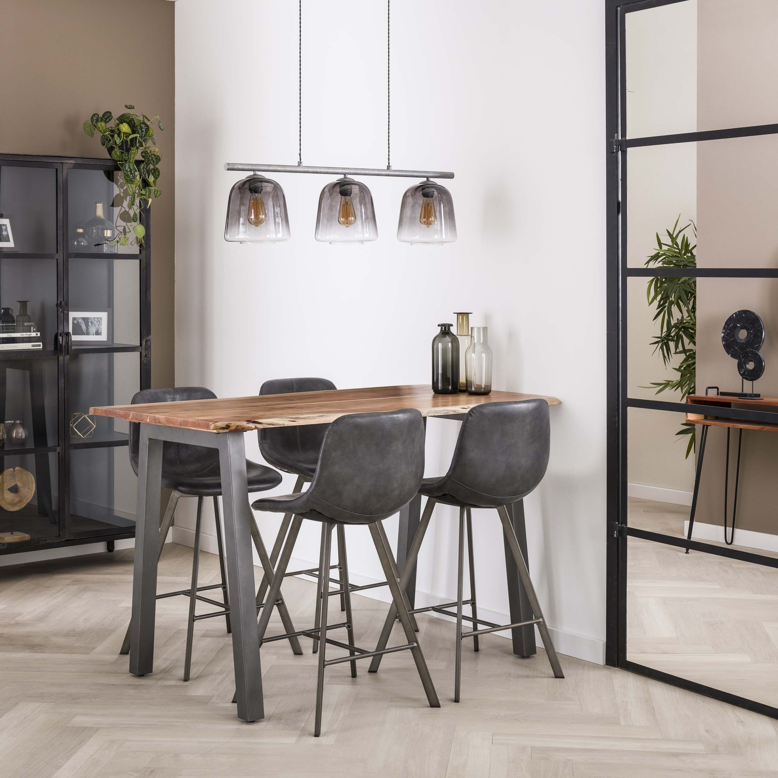 Bartafel Edge 147cm / Massief acacia - Zijlstra