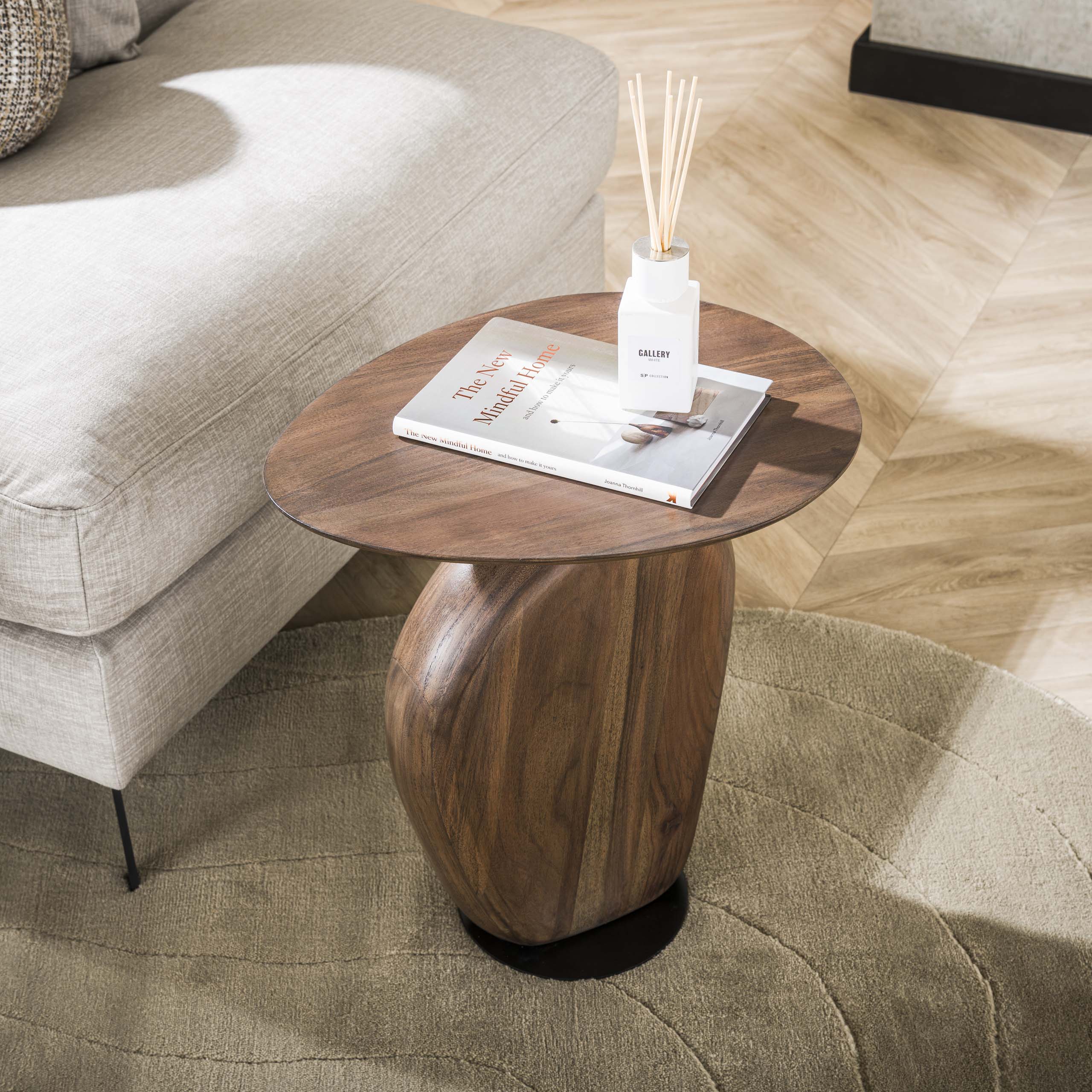 Beistelltisch Art Solid / Akazie massiv glaze brown - Zijlstra