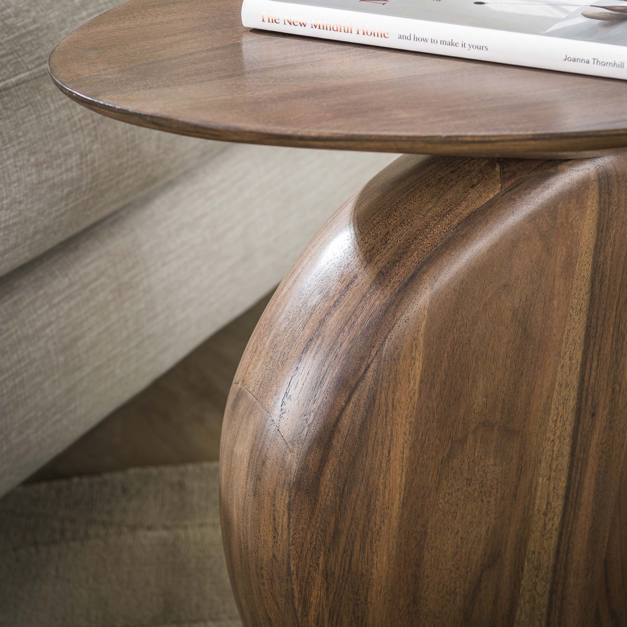 Beistelltisch Art Solid / Akazie massiv glaze brown - Zijlstra