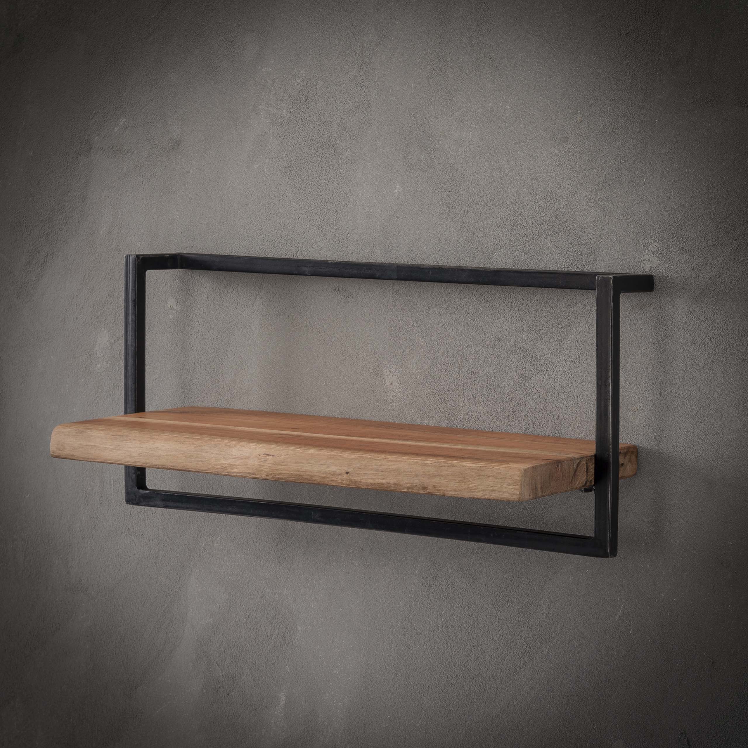 Wandboard Edge Frame 40cm aus massivem Akazienholz (Massiv acacia) - Emmo Design