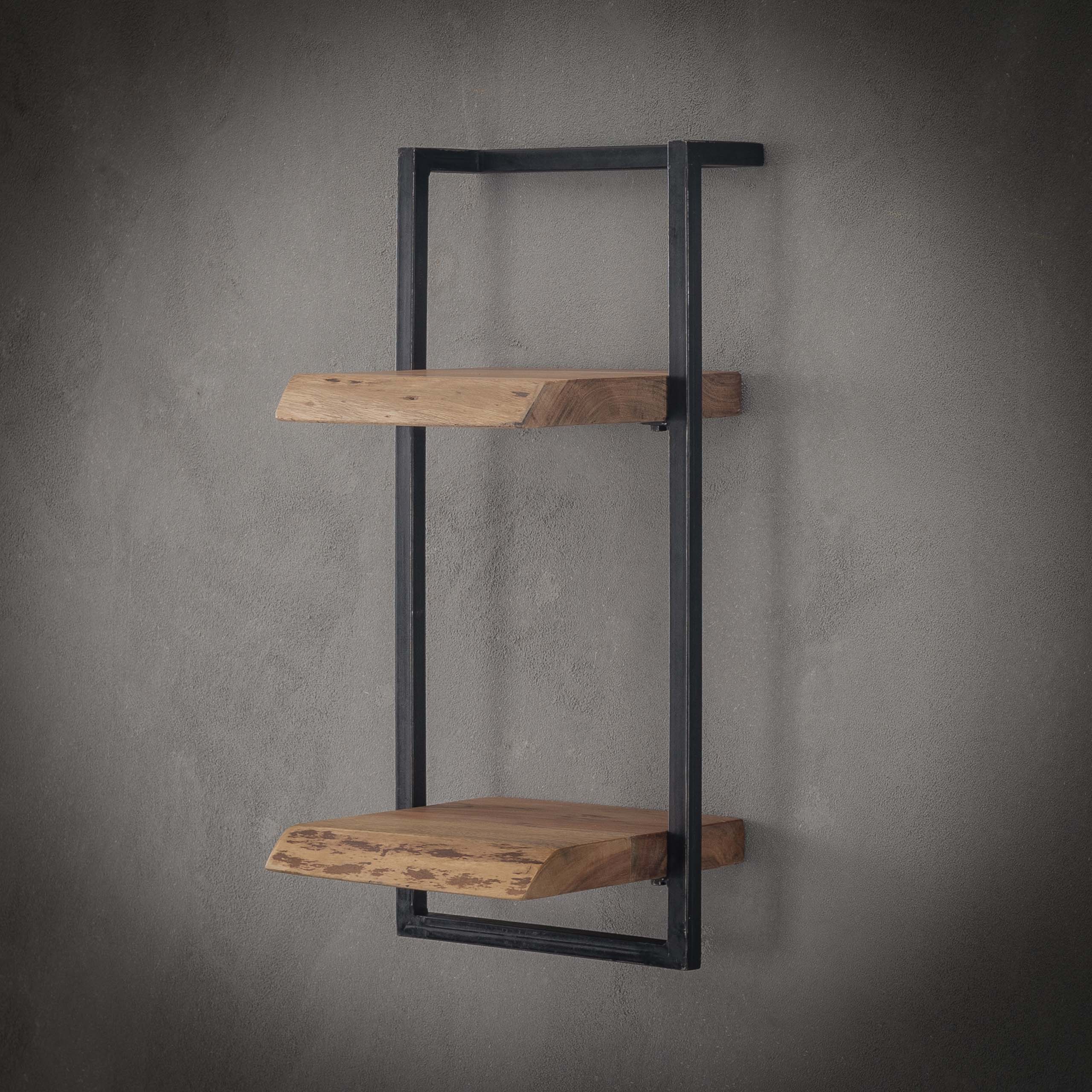 Wandplank Edge Frame 30x65cm hoog / Massief acacia - Zijlstra