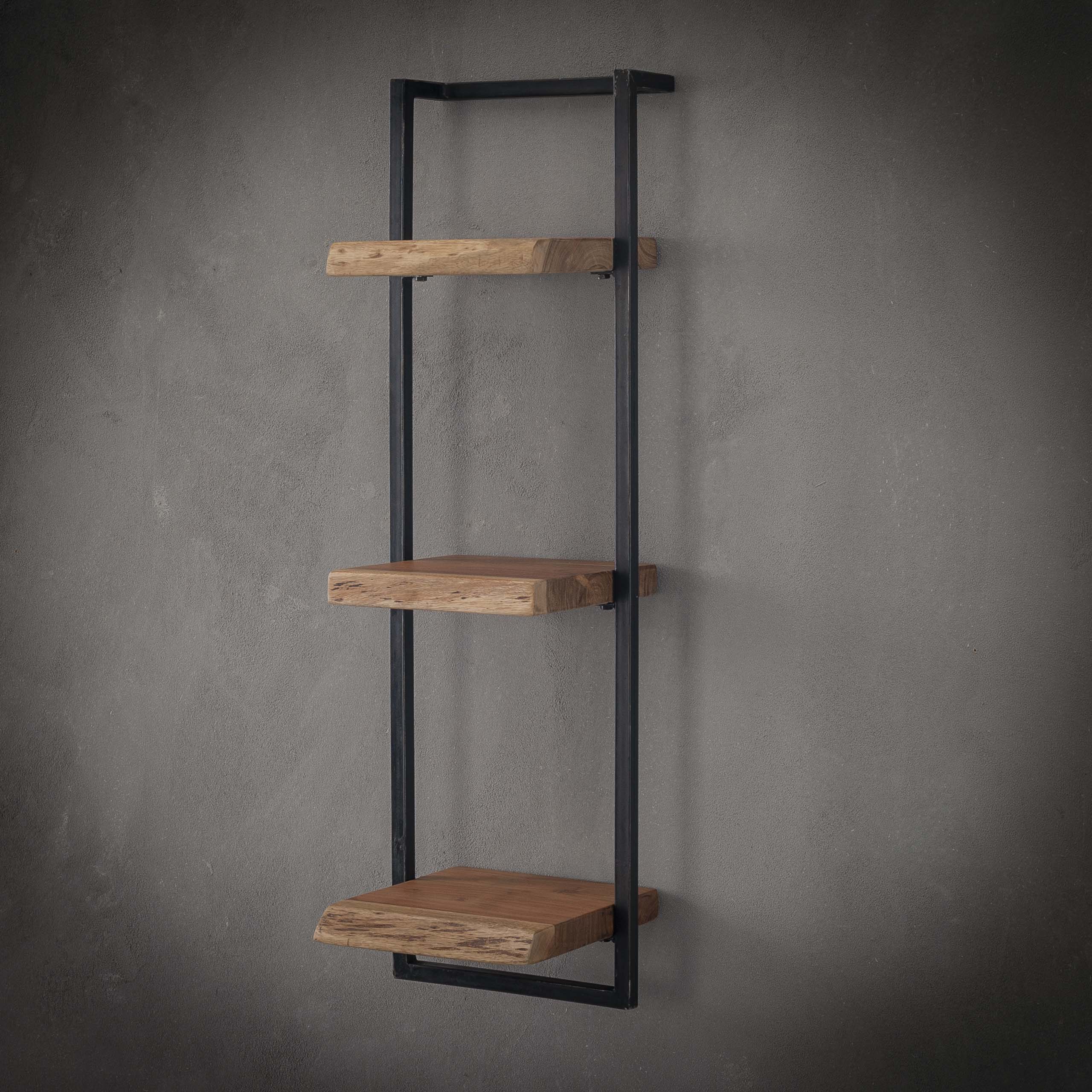 Wall Shelf Edge Frame 30x65cm high / Solid acacia - Zijlstra