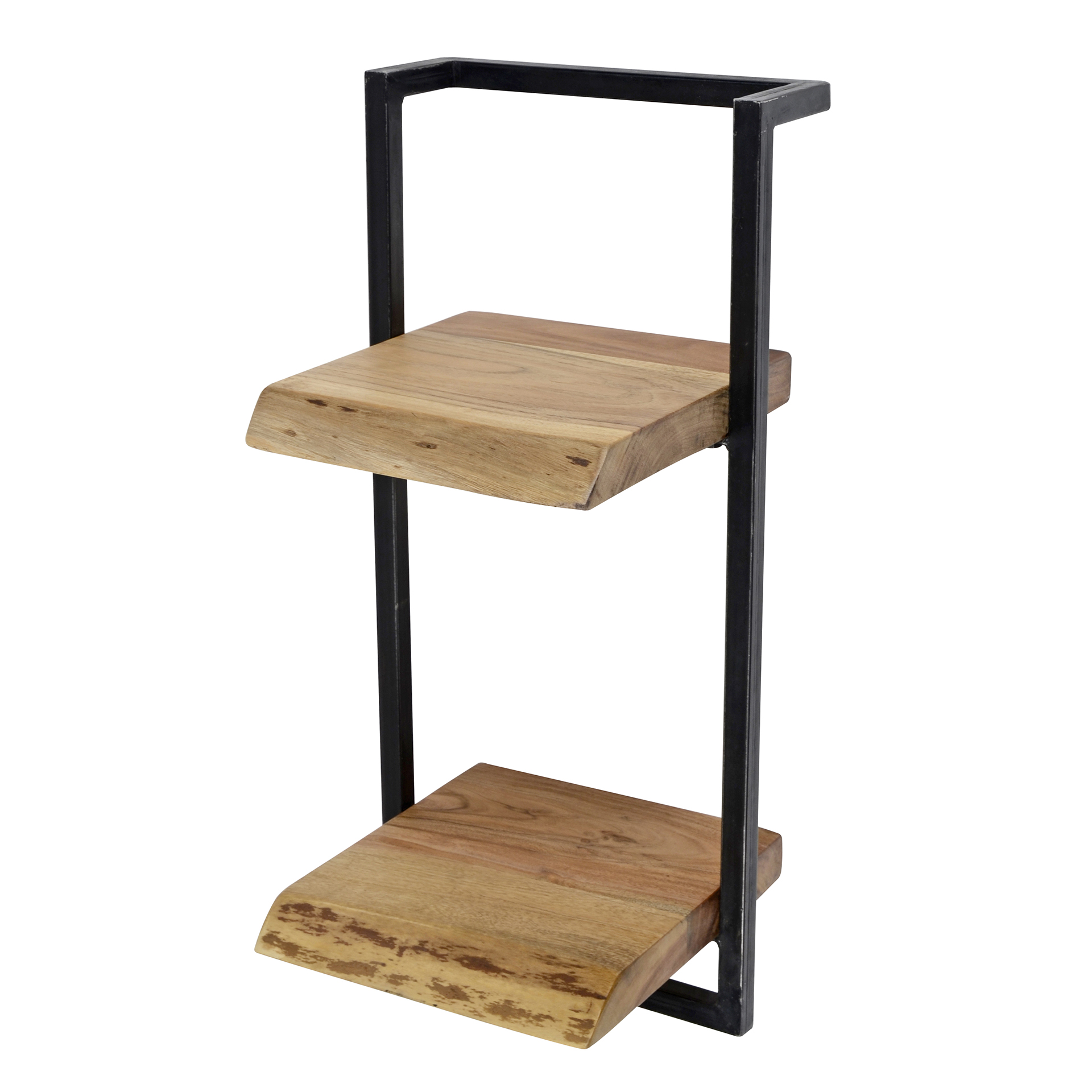 Wall Shelf Edge Frame 30x65cm high / Solid acacia - Zijlstra