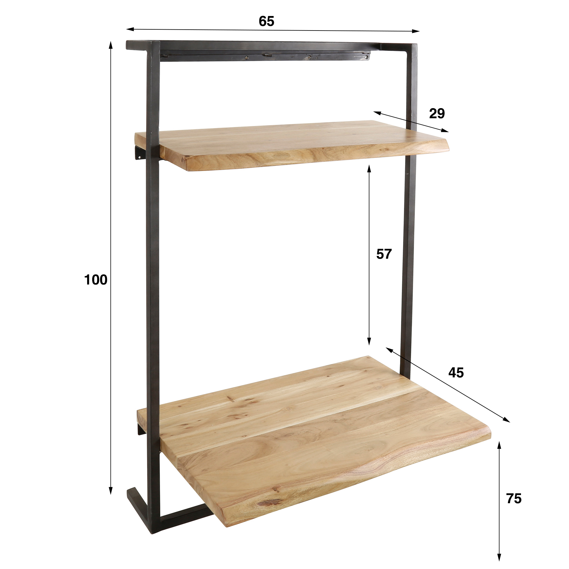 Bureau Air Solid / Massief acacia - Zijlstra